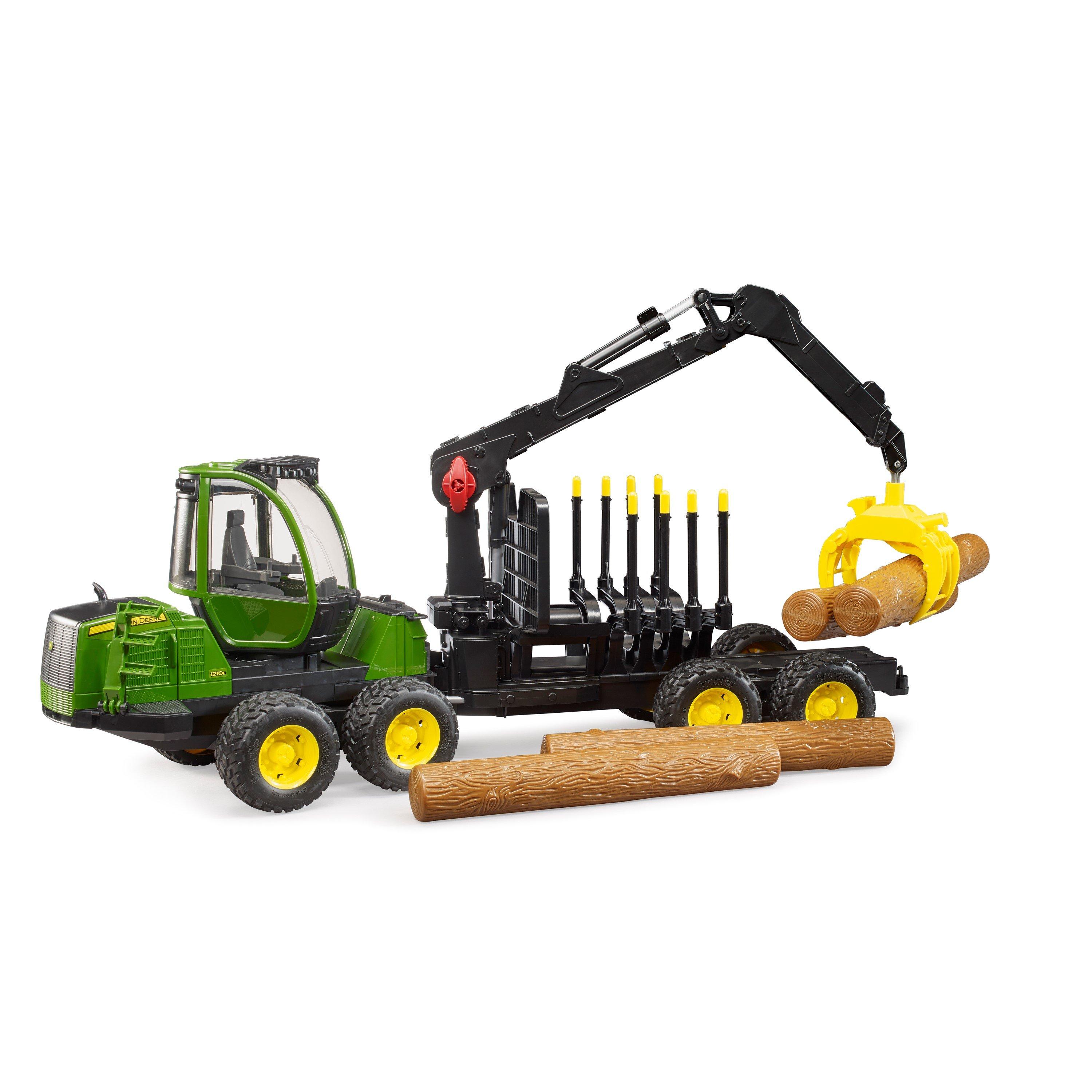 Multi - Bruder - Bruder 1:16 John Deere 1210E Forwarder with grab a - 7