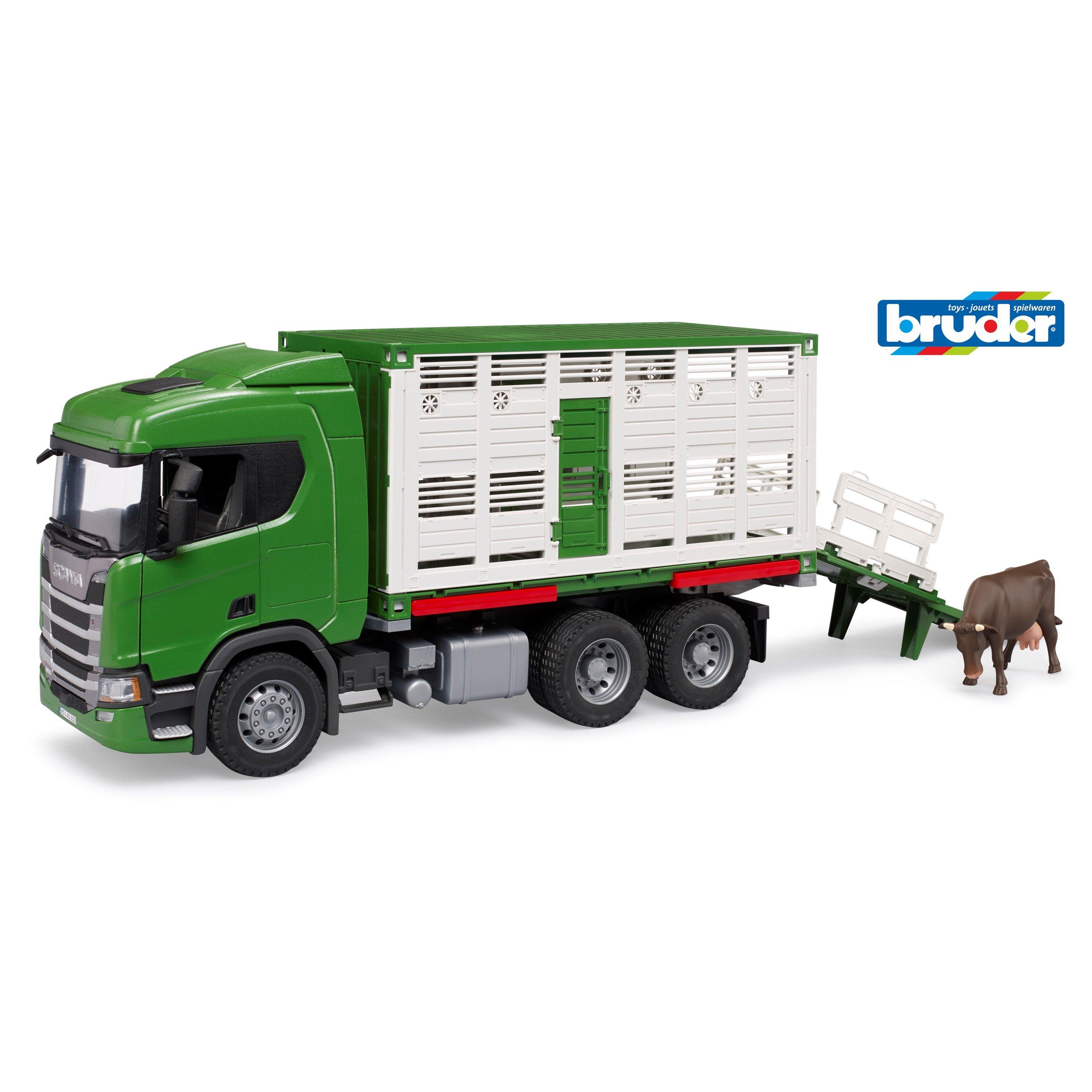 Multi - Bruder - Bruder 1:16 Scania Super 560R Cattle transportatio - 1