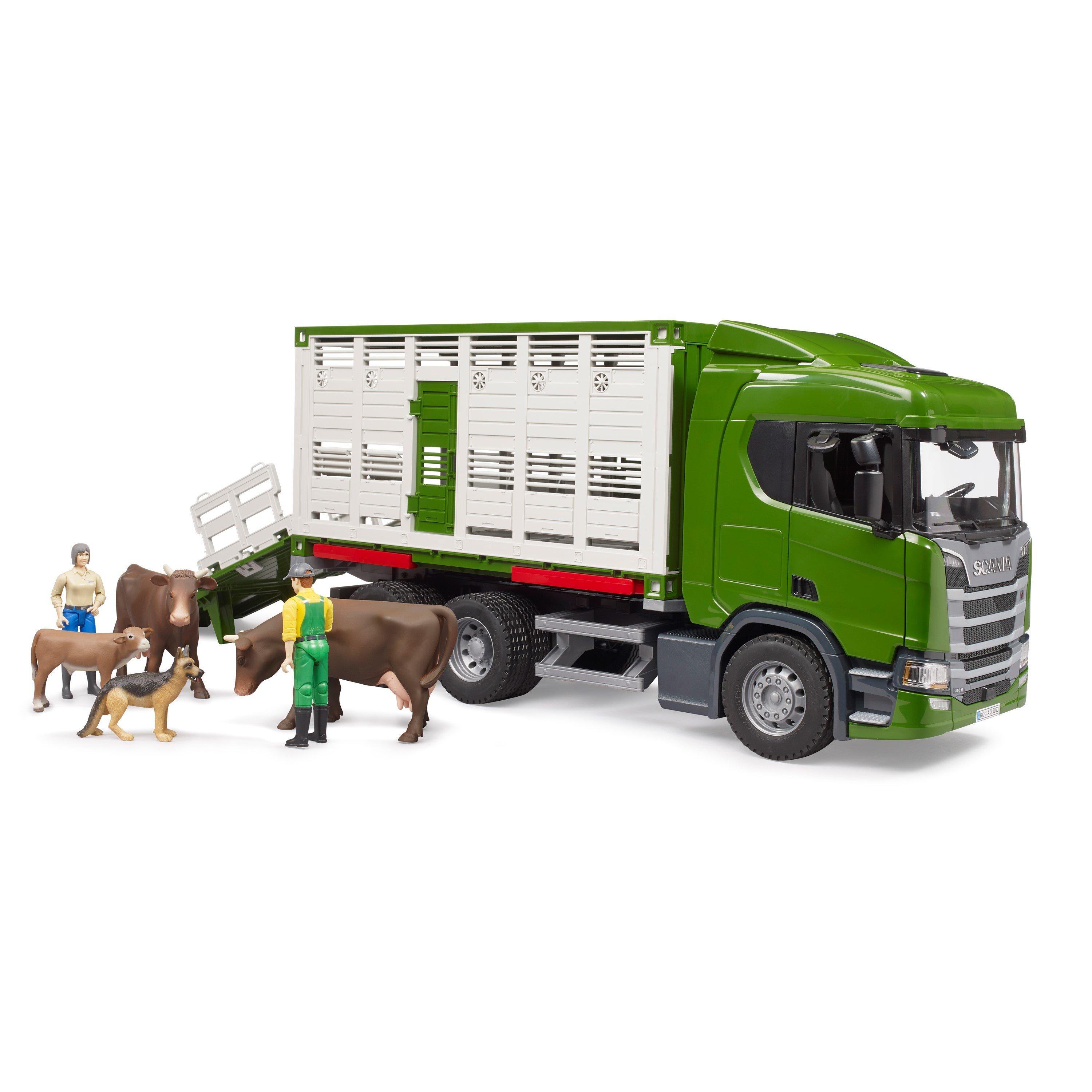 Multi - Bruder - Bruder 1:16 Scania Super 560R Cattle transportatio - 9