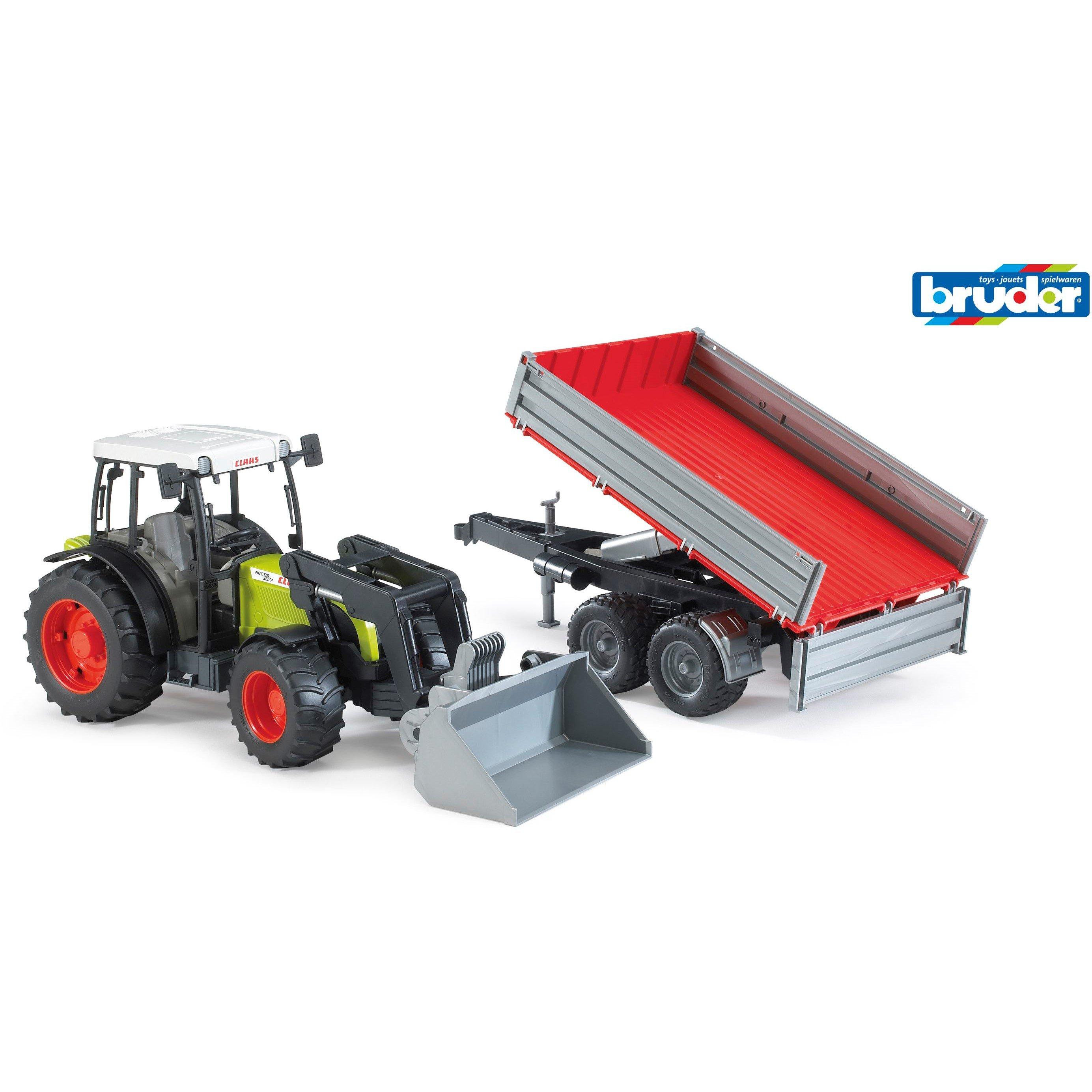 Multi - Bruder - Bruder 1:16 Claas Nectis 267 F with frontloader an - 3