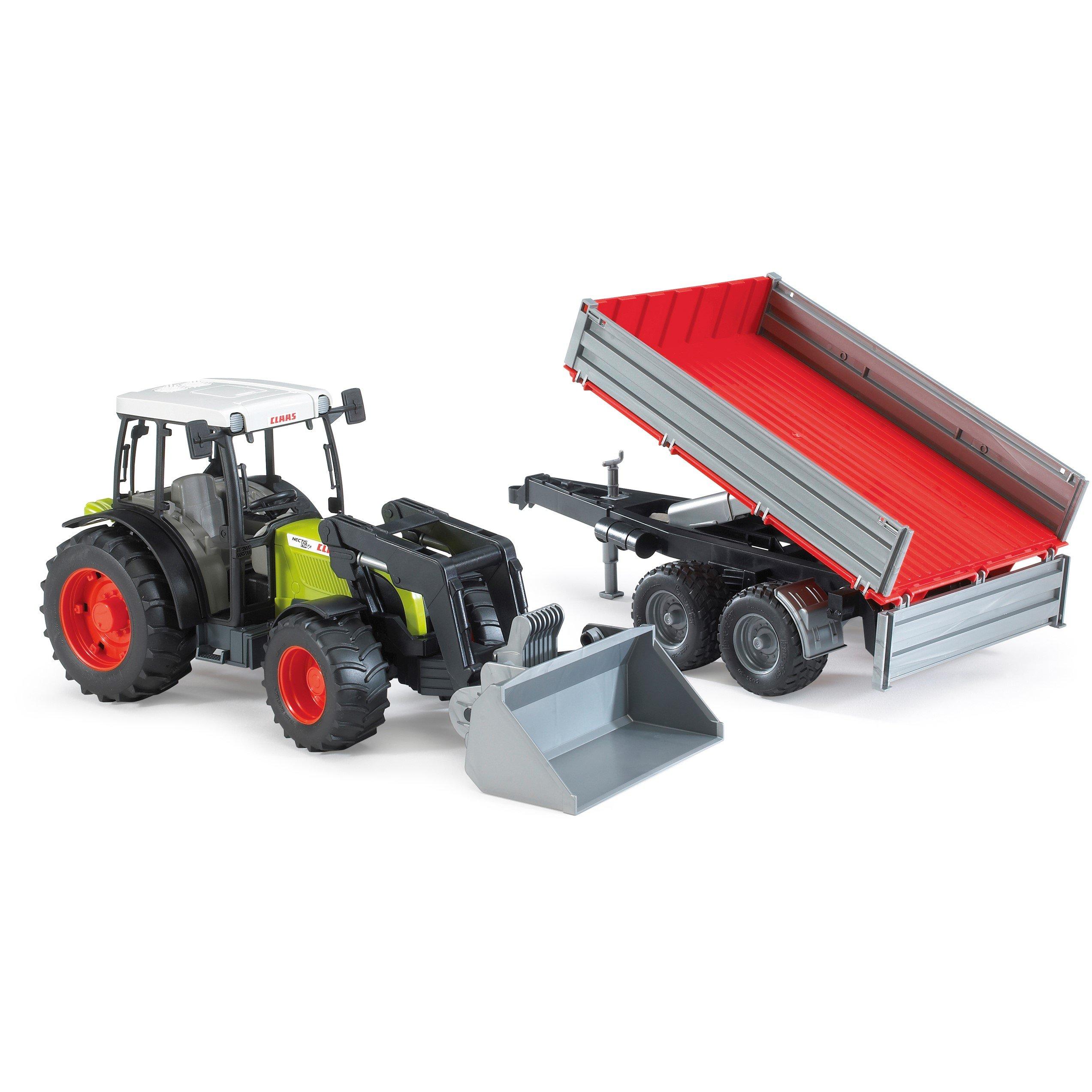 Multi - Bruder - Bruder 1:16 Claas Nectis 267 F with frontloader an - 6