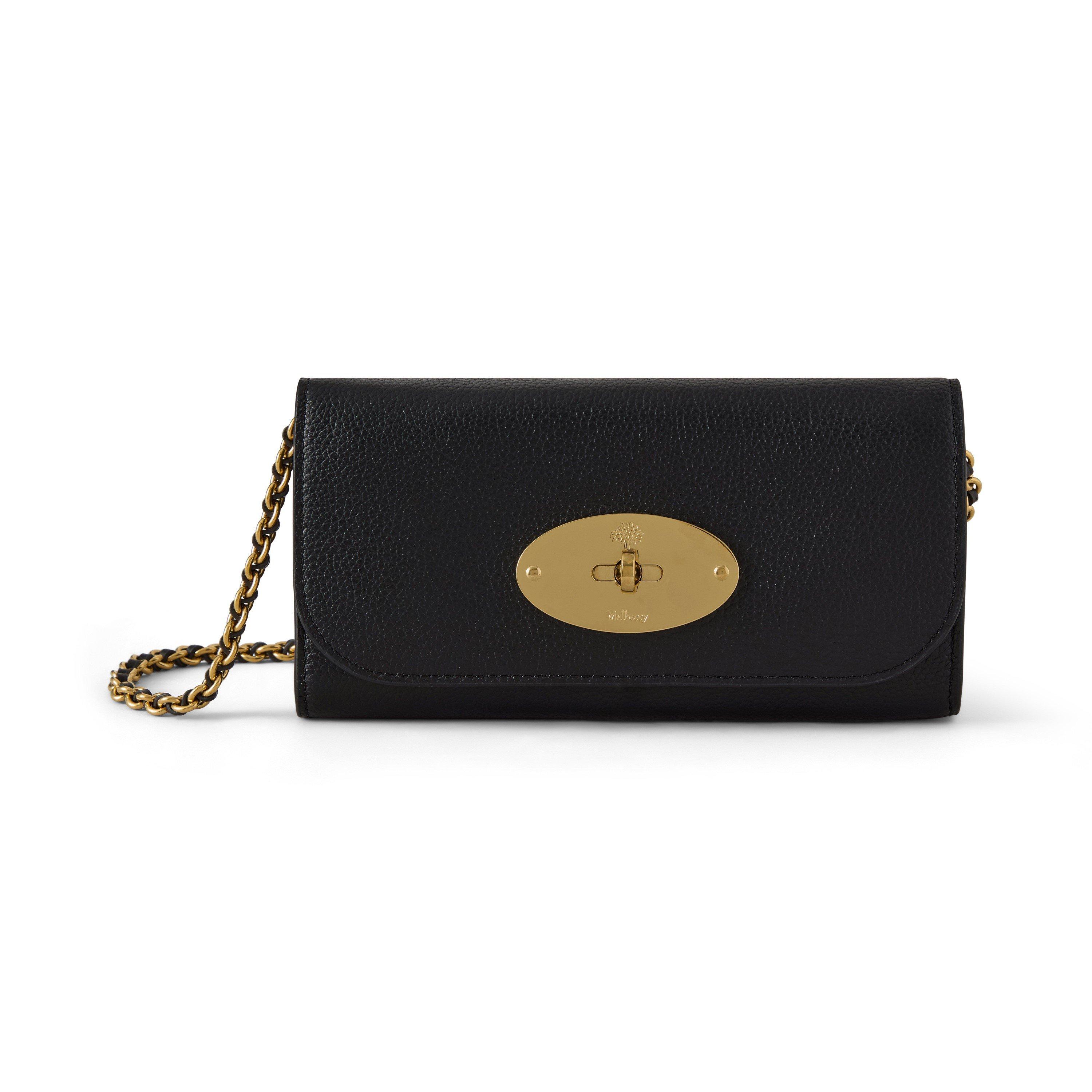 Black - Mulberry - Lily Chain Wallet - 1