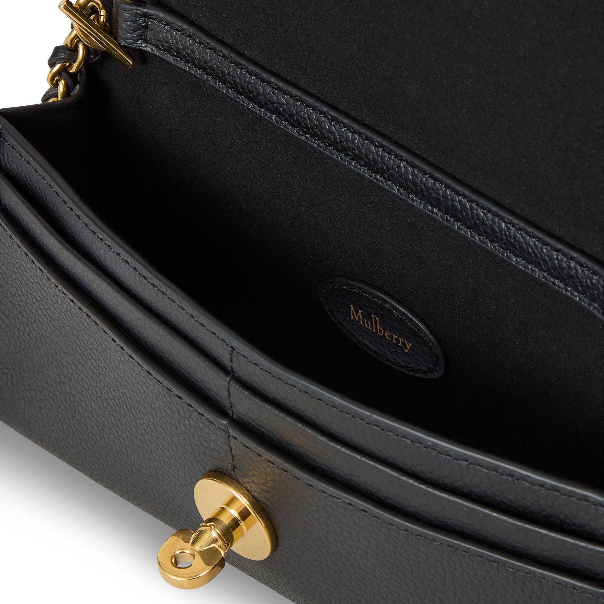 Black - Mulberry - Lily Chain Wallet - 5