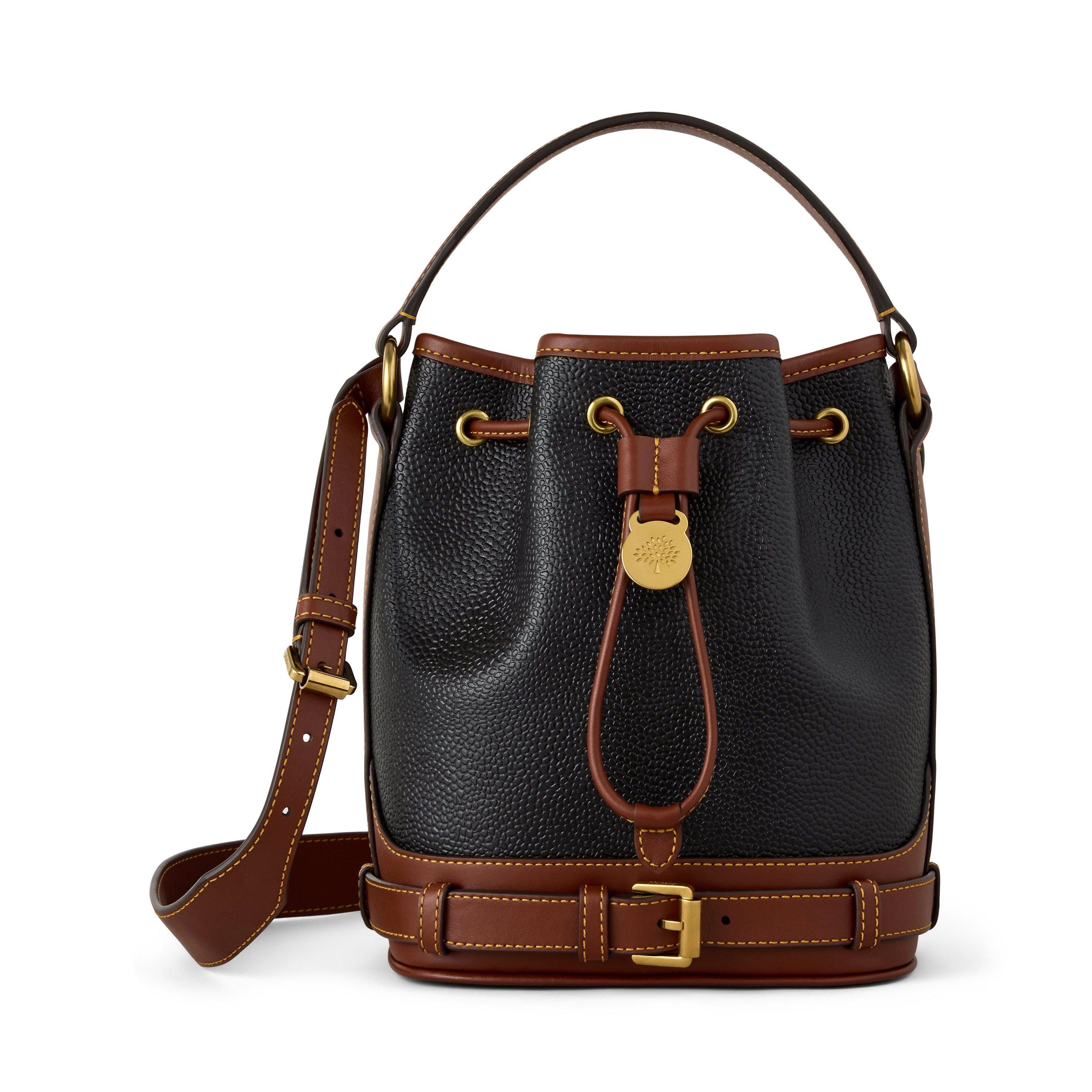 Mulberry Women's Scotchgrain Small Leather Bucket Bag