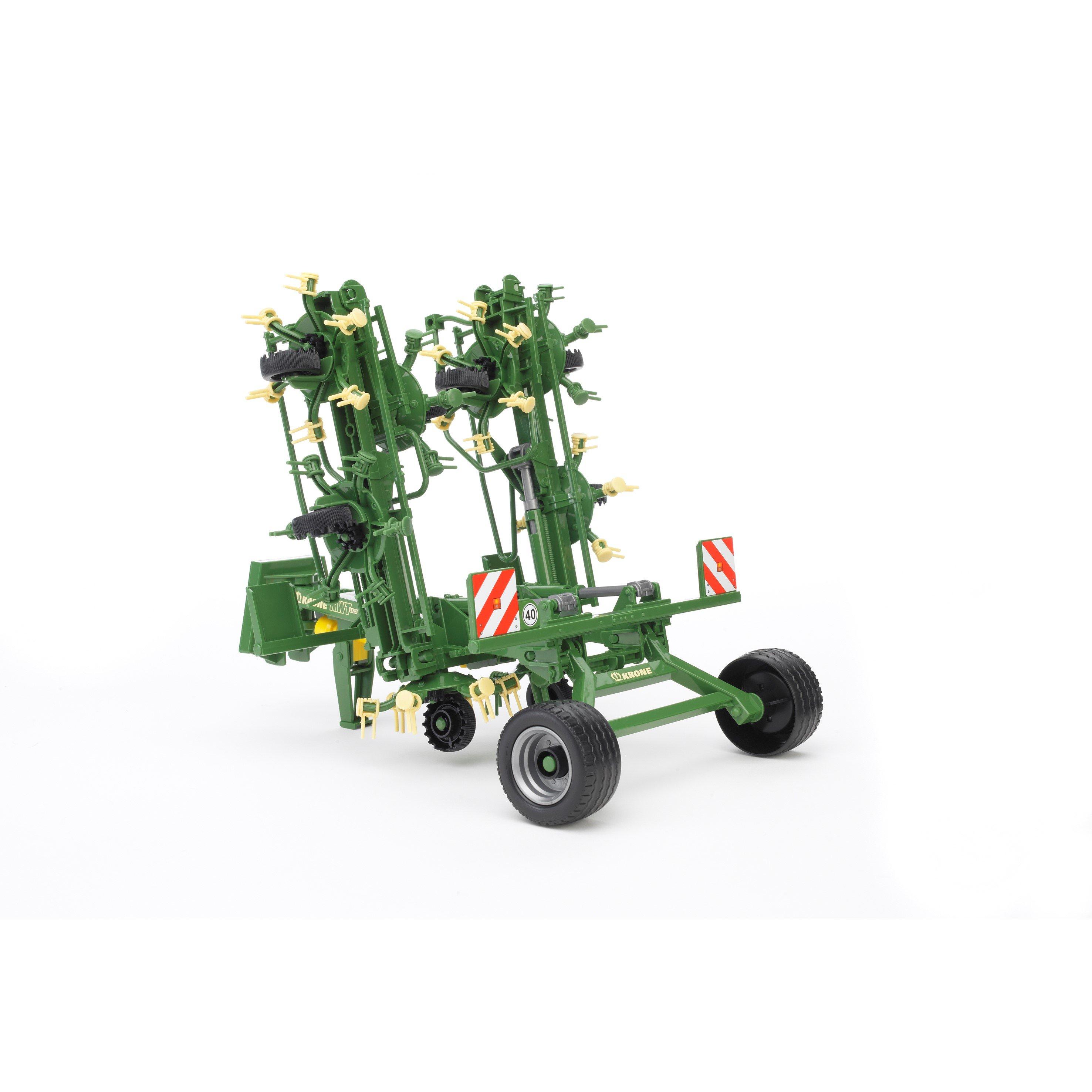 Multi - Bruder - Bruder 1:16 Krone trailed rotary tedder with runni - 4