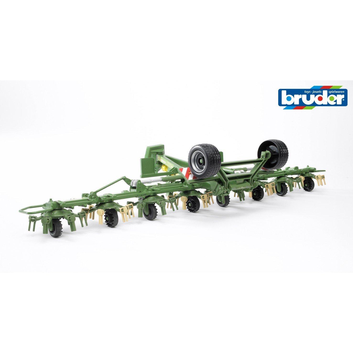 Multi - Bruder - Bruder 1:16 Krone trailed rotary tedder with runni - 6