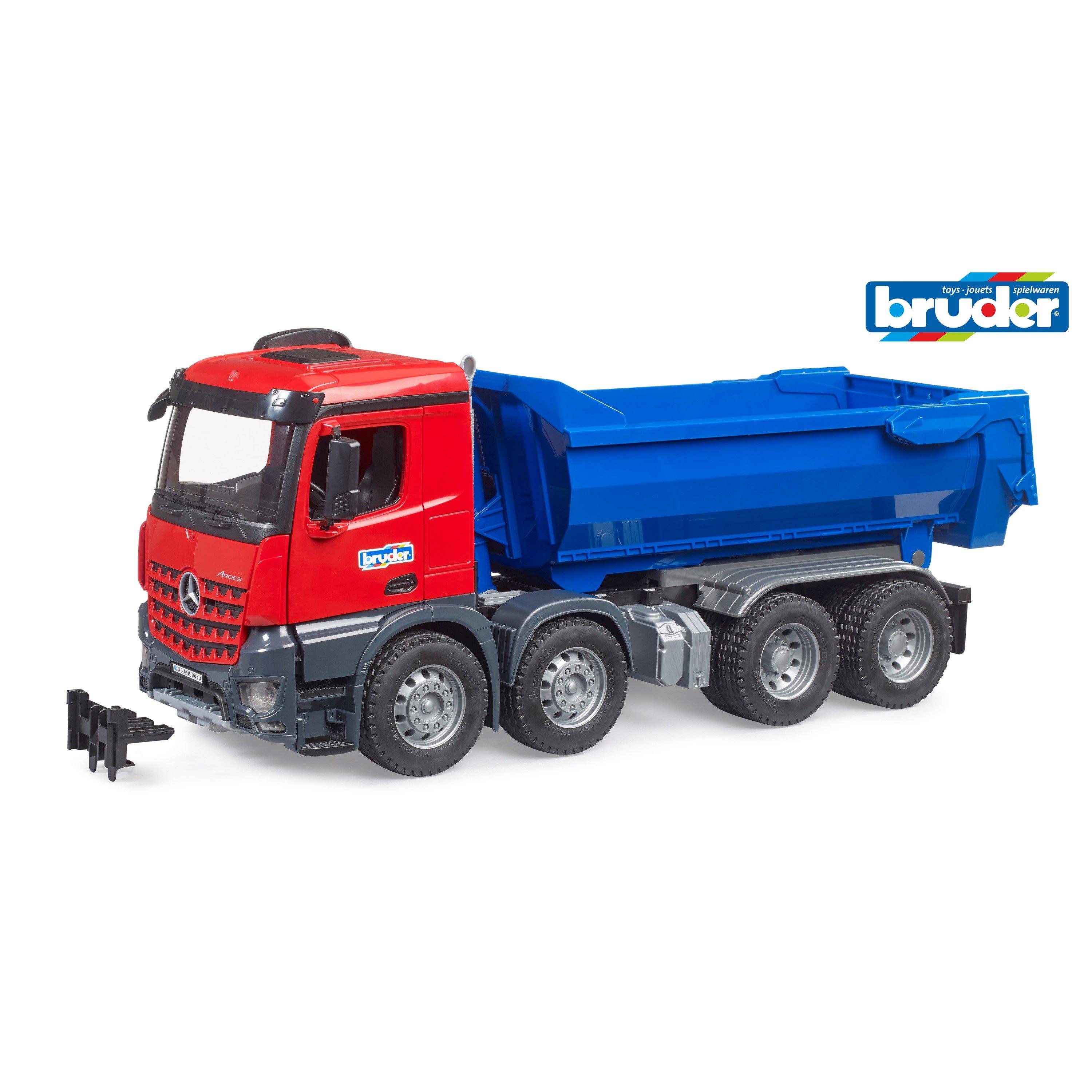 Multi - Bruder - Bruder 1:16 MB Arocs Halfpipe dump truck ¿ Heavy H - 1