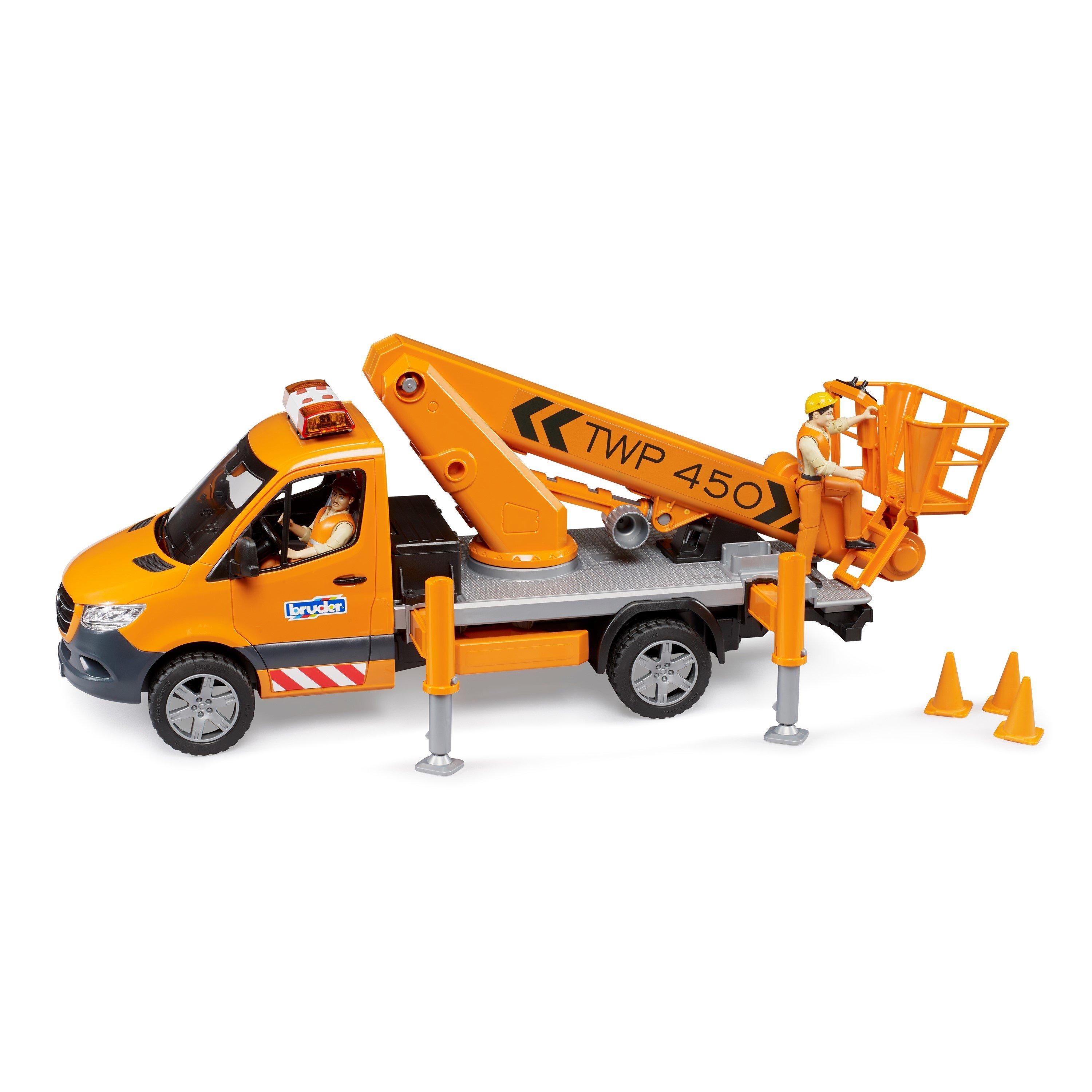 Multi - Bruder - Bruder 1:16 MB Sprinter with working platform and - 2
