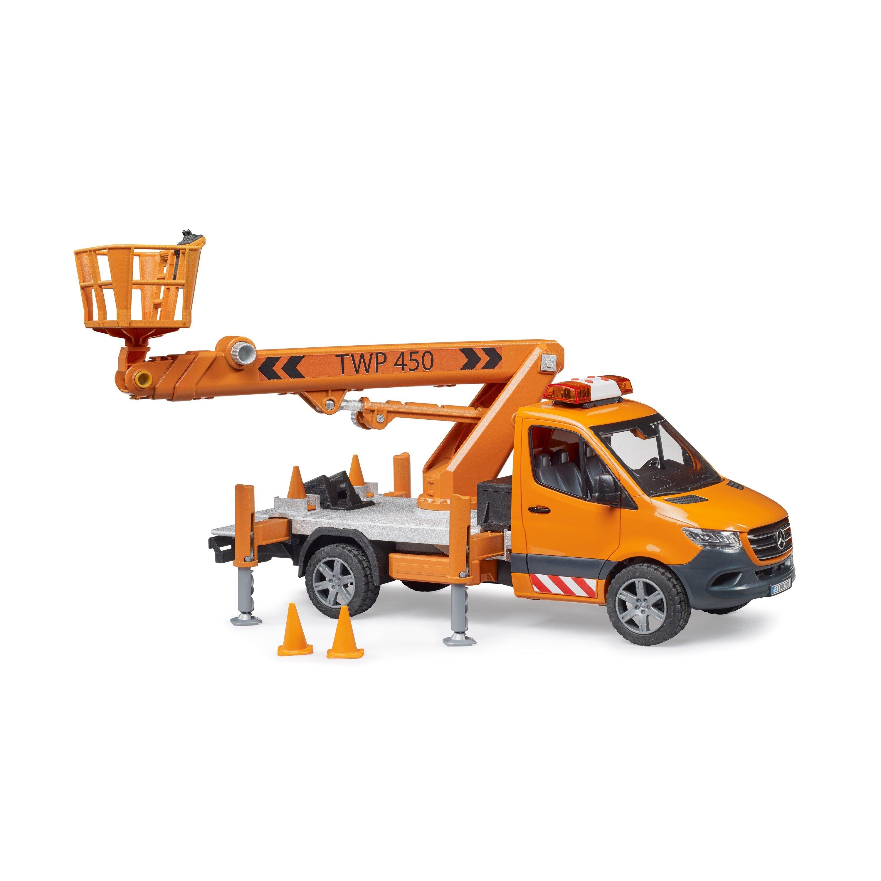 Multi - Bruder - Bruder 1:16 MB Sprinter with working platform and - 11