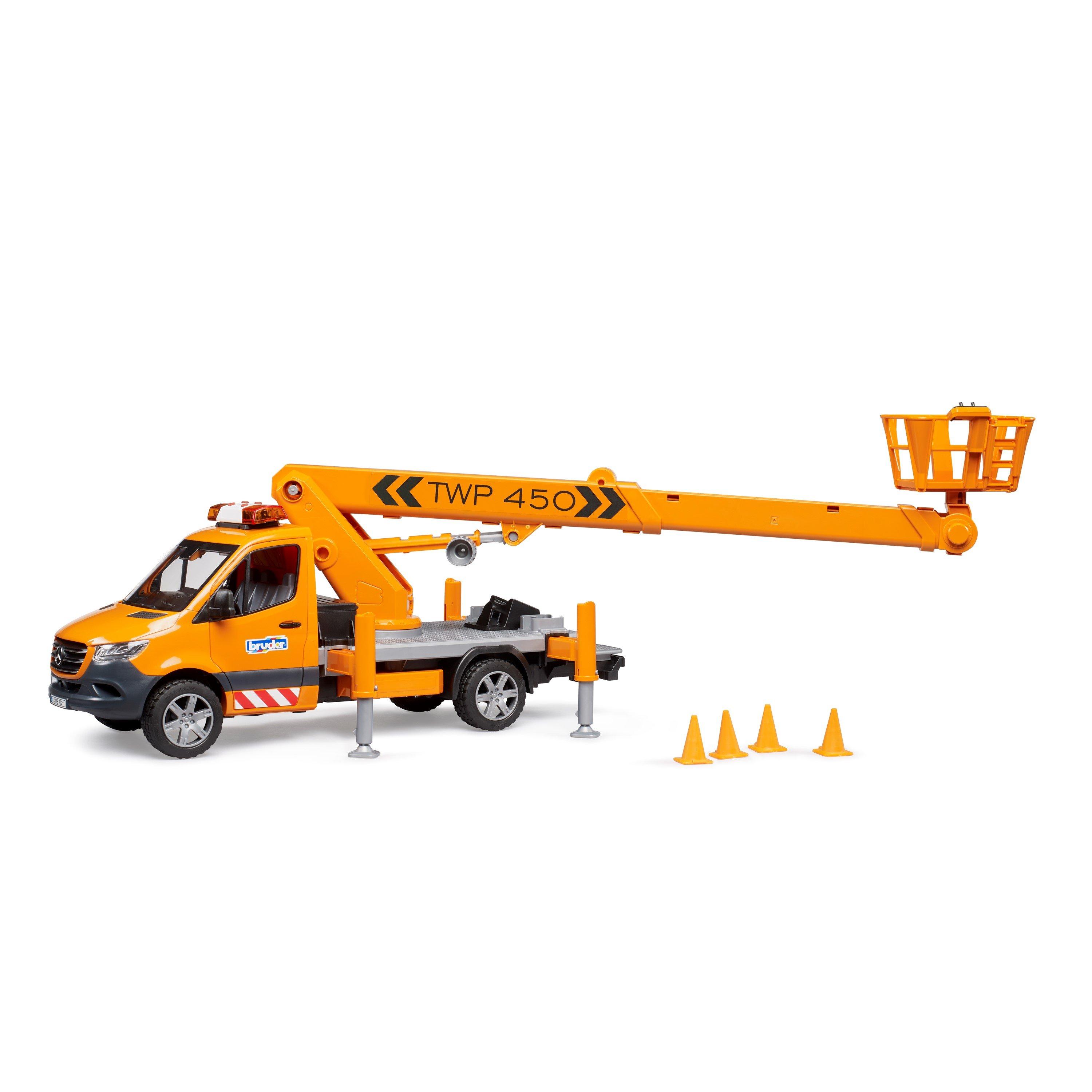 Multi - Bruder - Bruder 1:16 MB Sprinter with working platform and - 7
