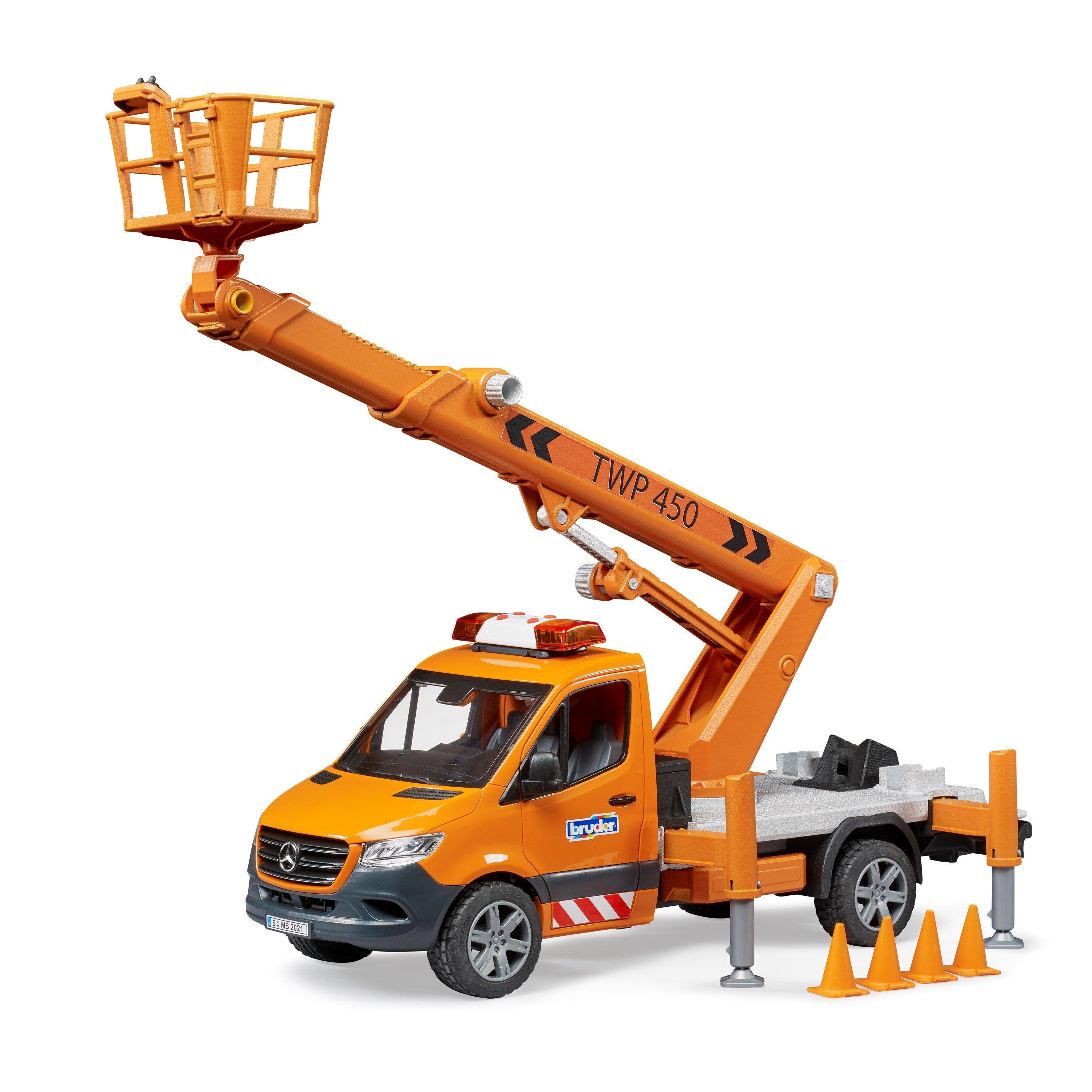 Multi - Bruder - Bruder 1:16 MB Sprinter with working platform and - 10