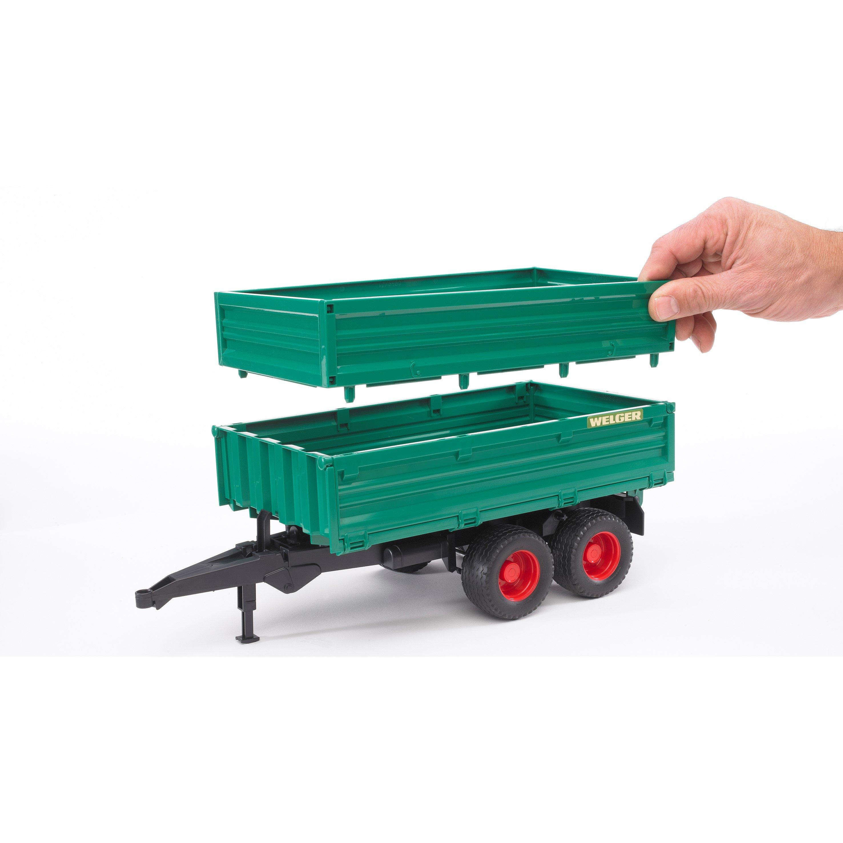 Multi - Bruder - Bruder 1:16 Tipping trailer with removable top ¿ D - 3