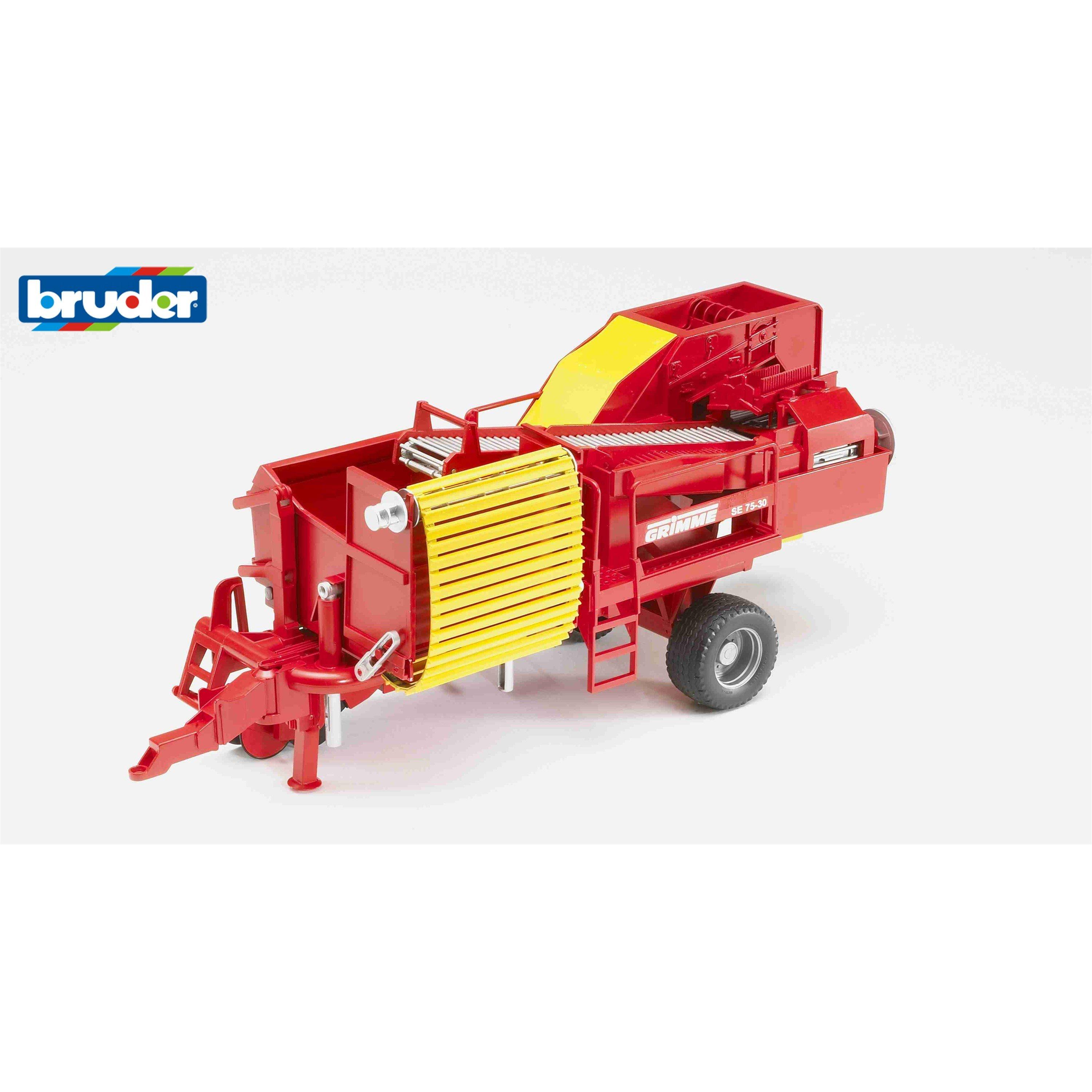 Multi - Bruder - Bruder 1:16 Grimme SE 75-30 potato digger with pot - 1