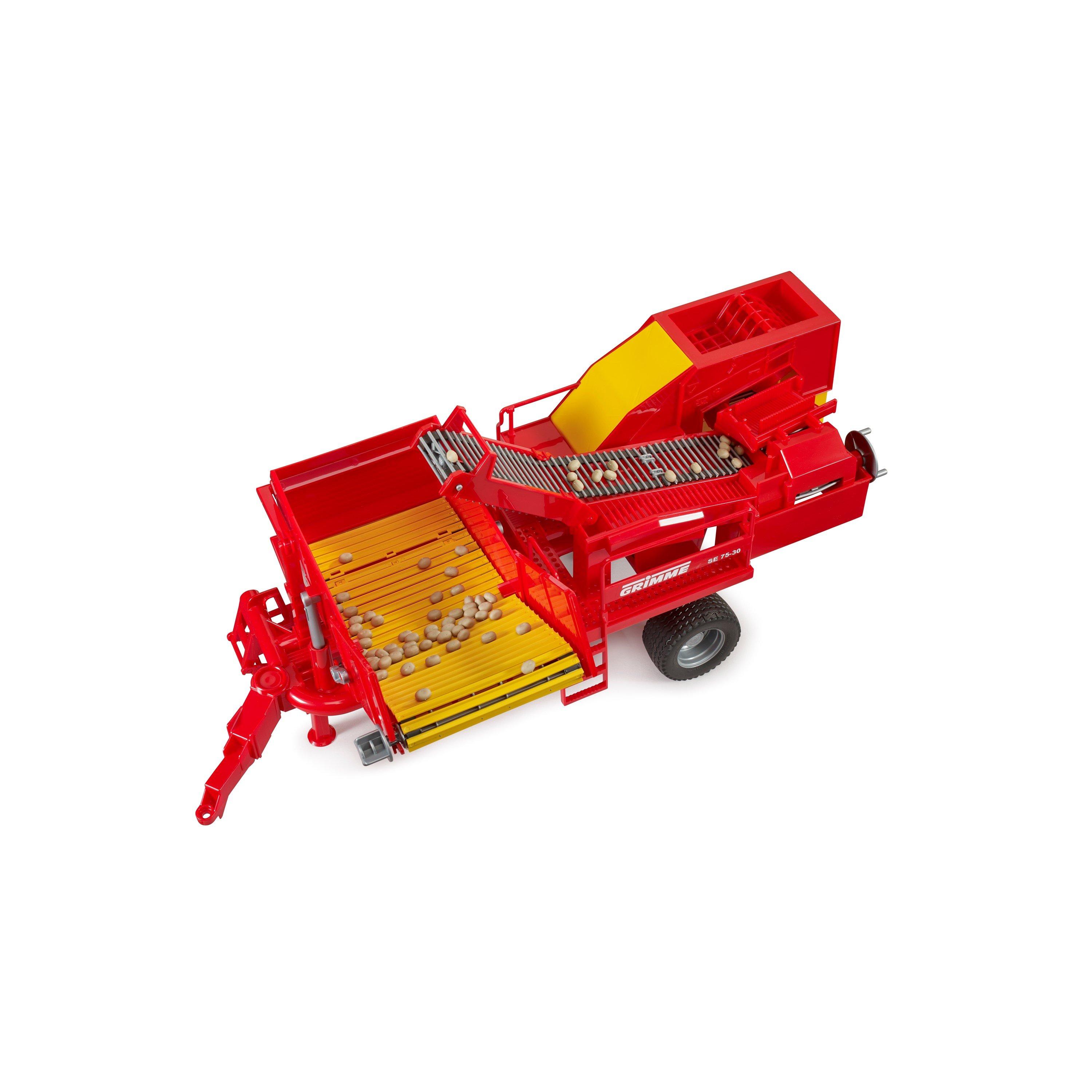 Multi - Bruder - Bruder 1:16 Grimme SE 75-30 potato digger with pot - 2
