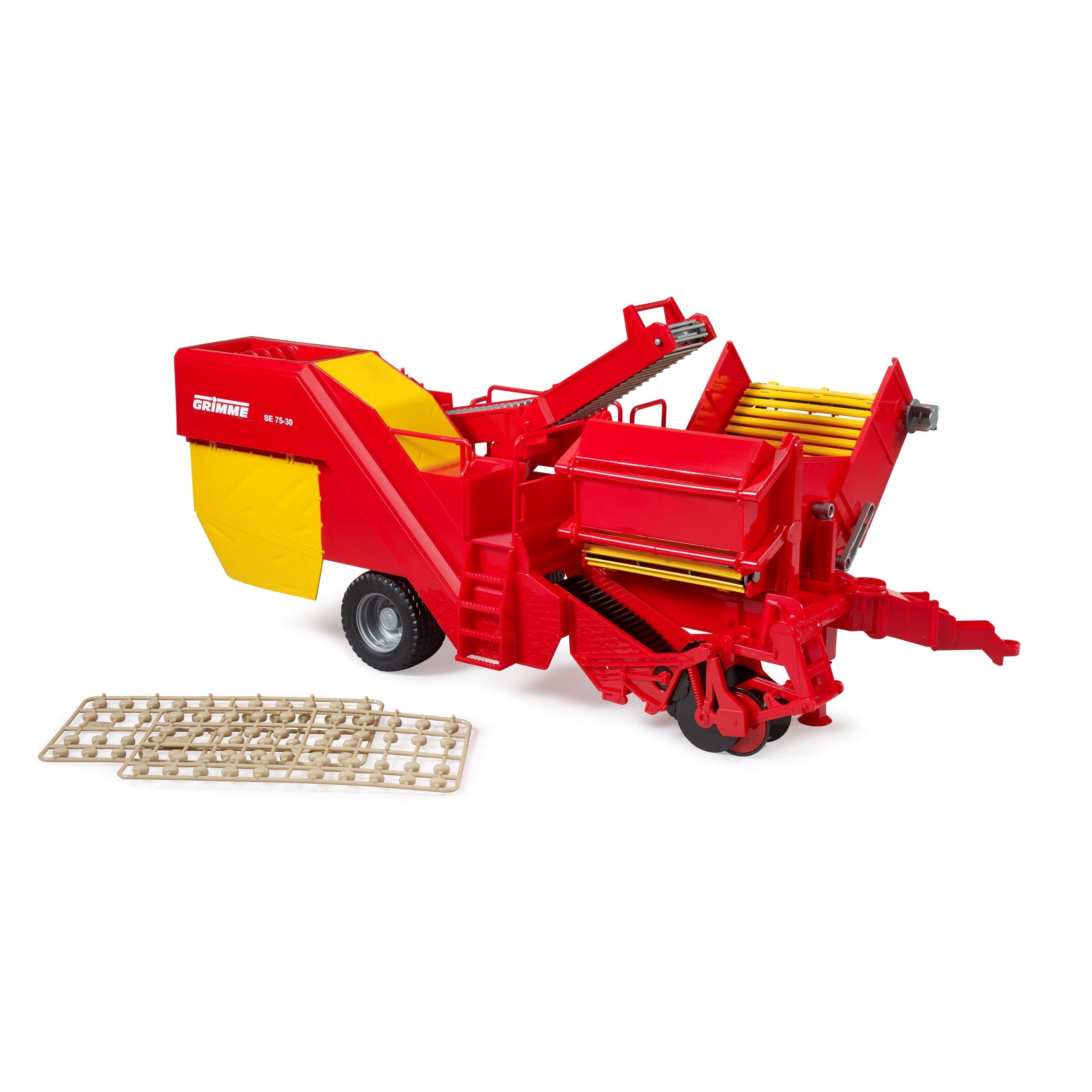 Multi - Bruder - Bruder 1:16 Grimme SE 75-30 potato digger with pot - 6