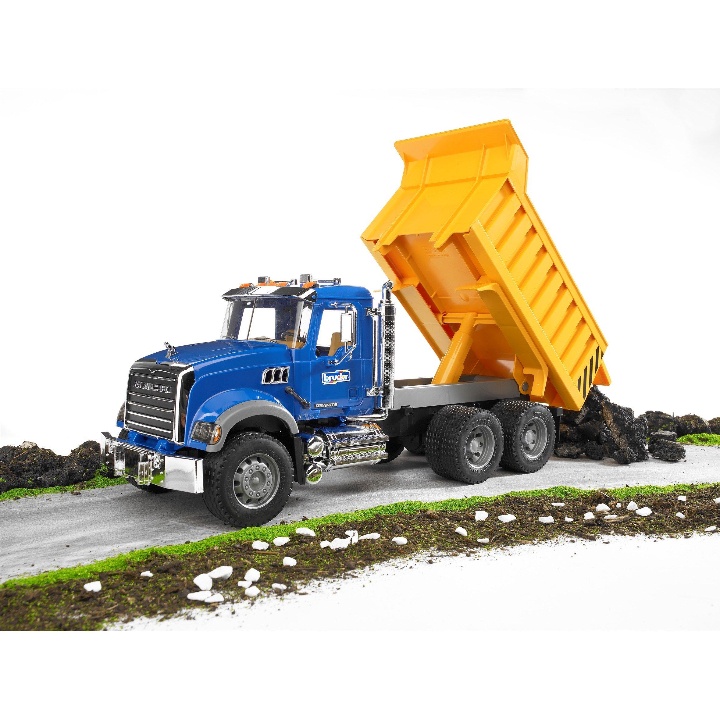 Multi - Bruder - Bruder 1:16 MACK Granite Tip up truck ¿ Detailed V - 7