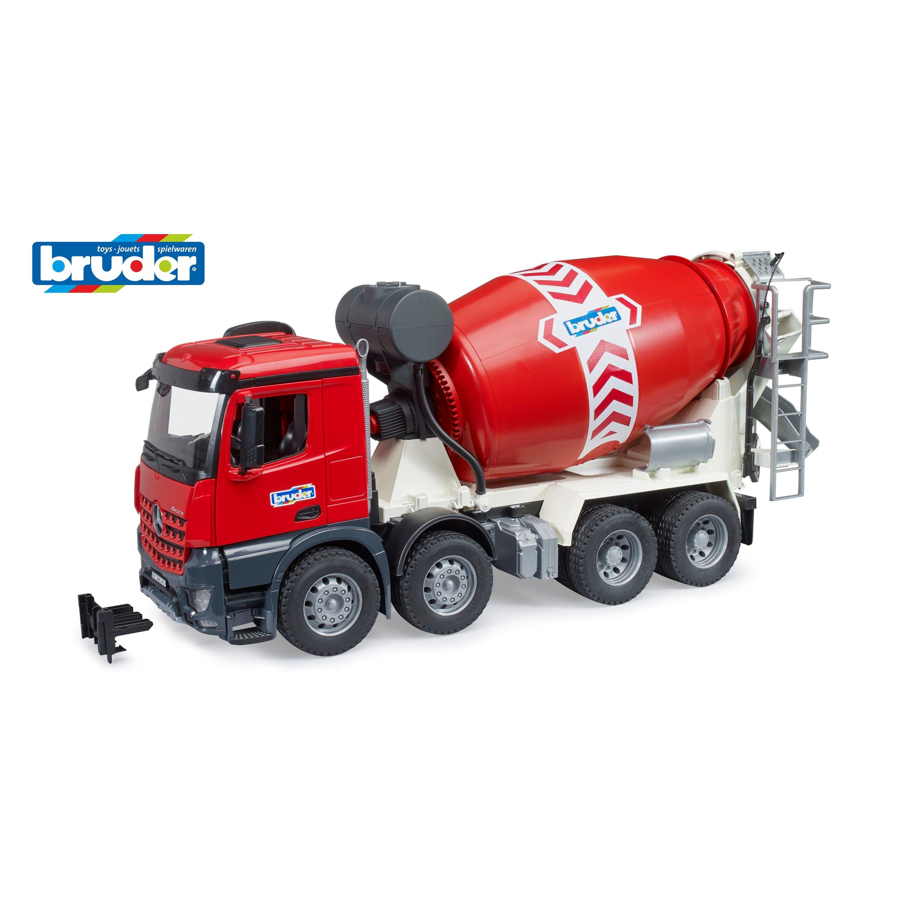 Multi - Bruder - Bruder 1:16 MB Arocs Cement mixer truck ¿ Detailed - 1