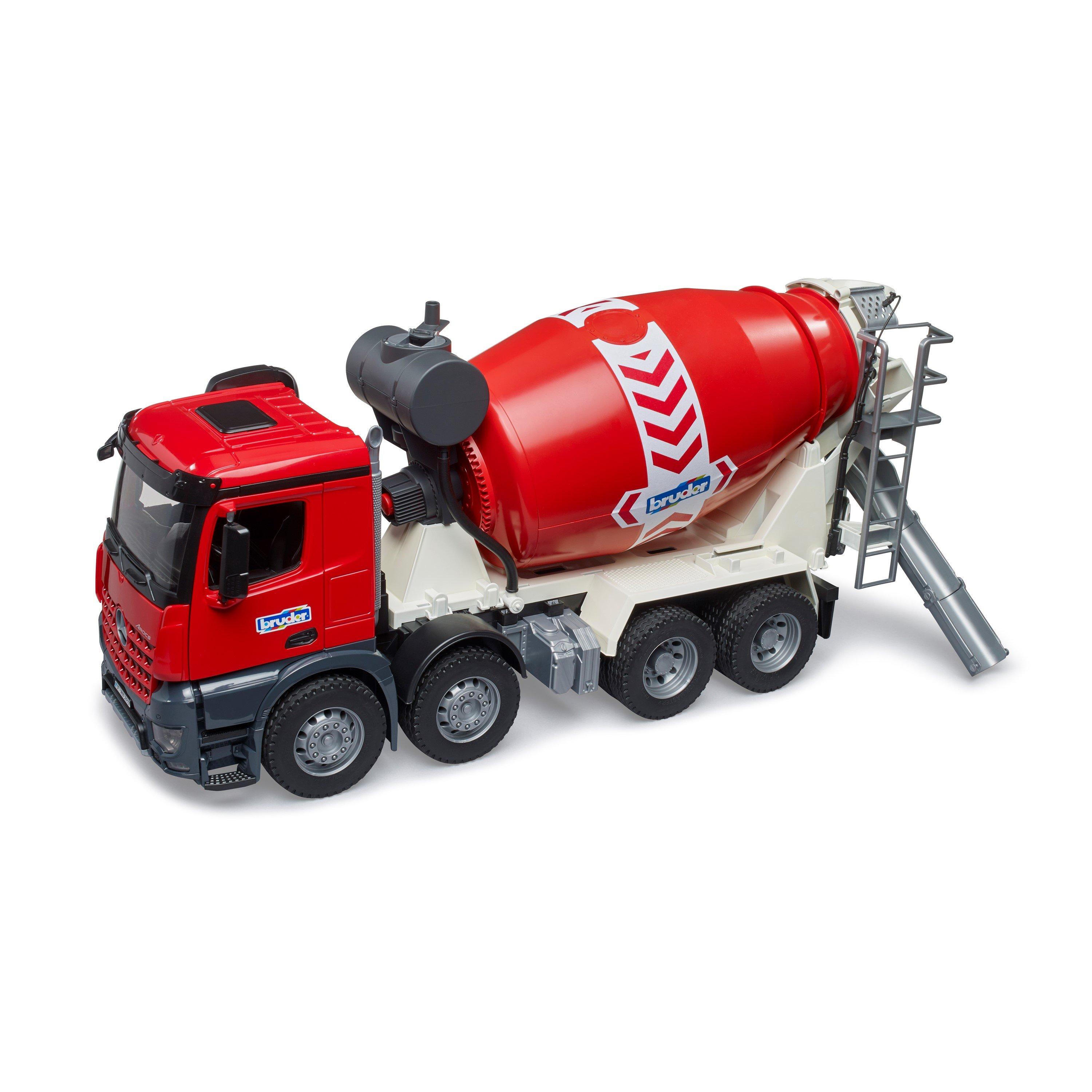Multi - Bruder - Bruder 1:16 MB Arocs Cement mixer truck ¿ Detailed - 4