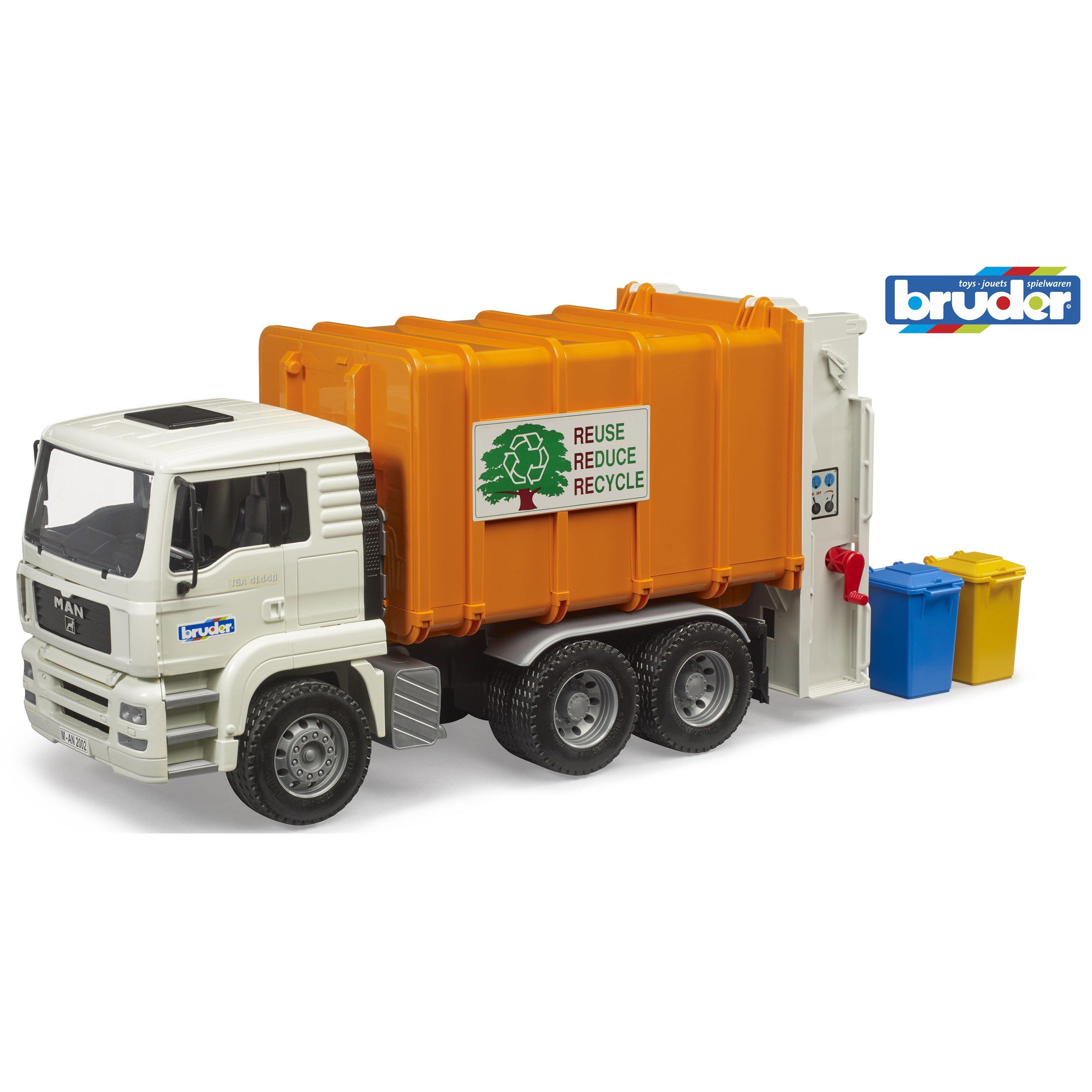 Multi - Bruder - Bruder 1:16 MAN TGA Rear loading garbage truck ¿ D - 1