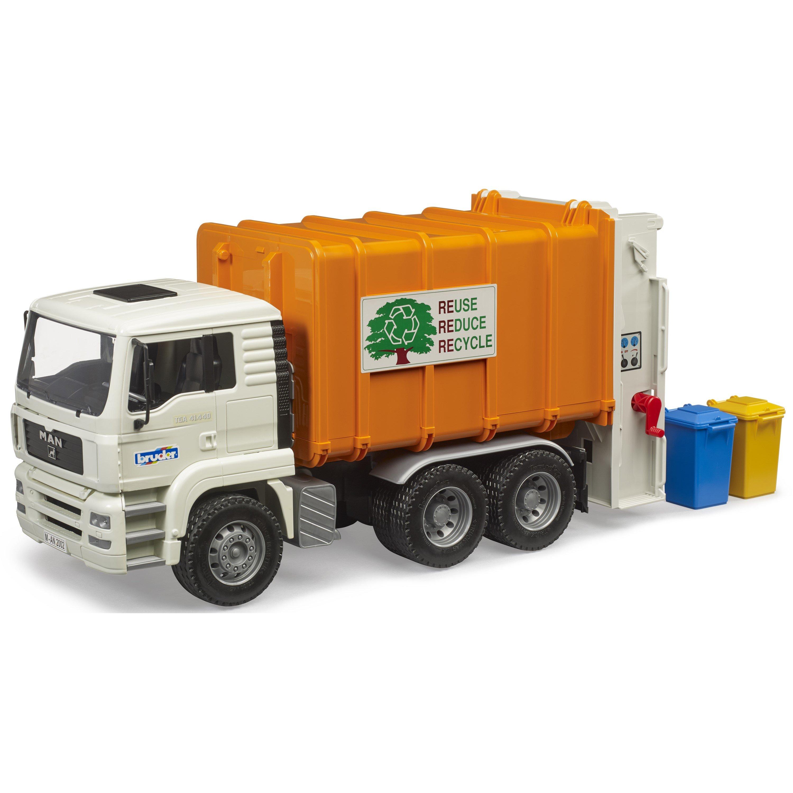 Multi - Bruder - Bruder 1:16 MAN TGA Rear loading garbage truck ¿ D - 3