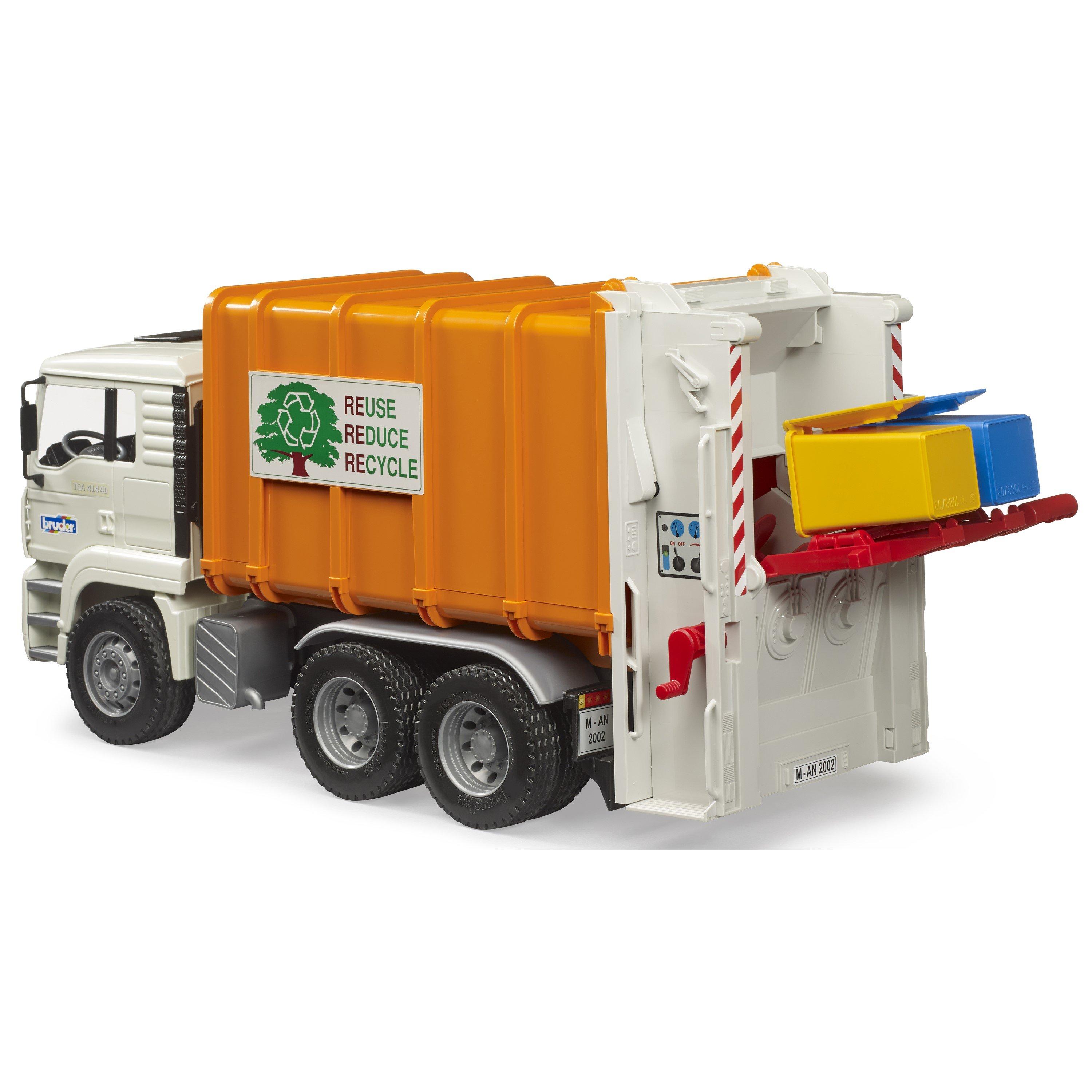 Multi - Bruder - Bruder 1:16 MAN TGA Rear loading garbage truck ¿ D - 5