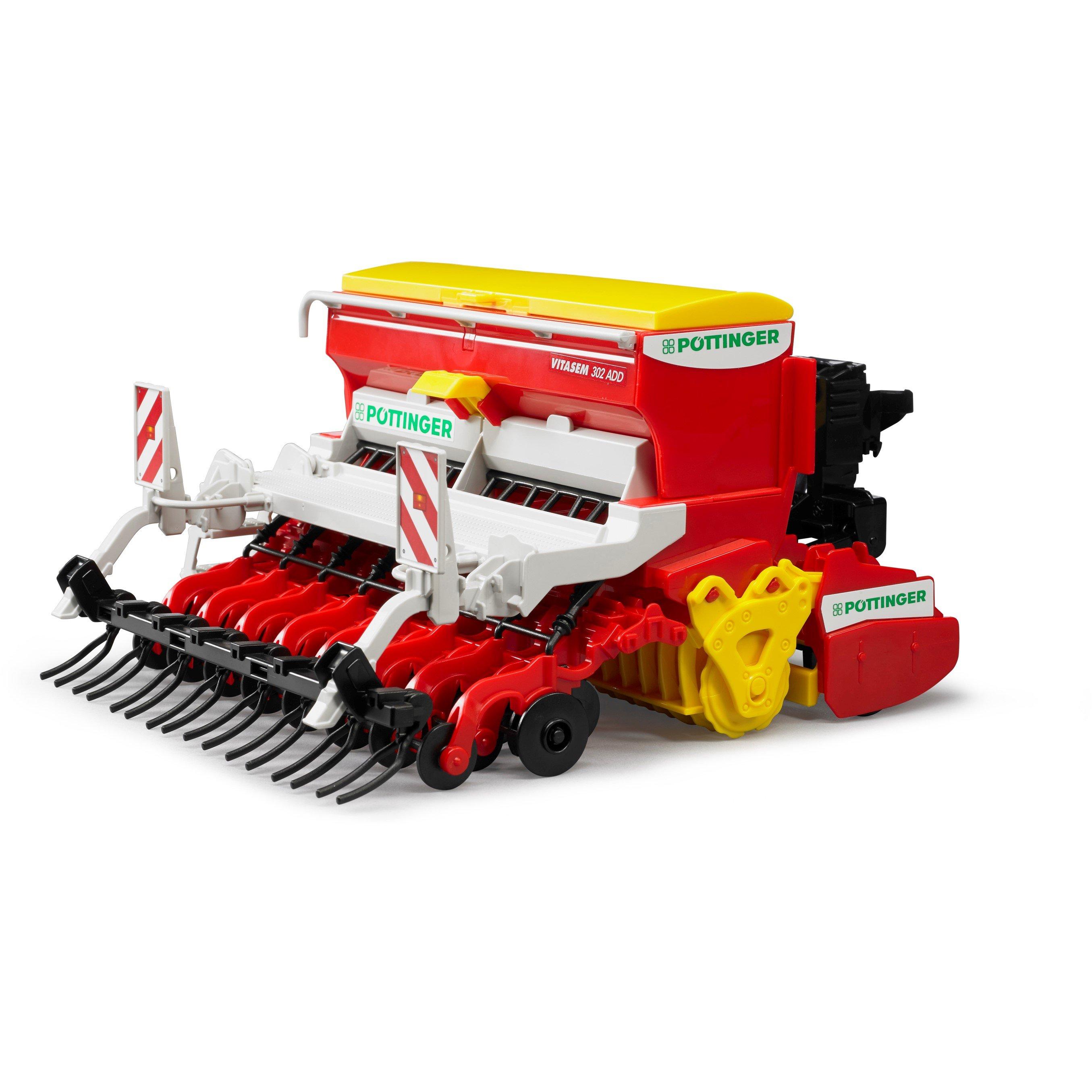Bruder  Kids 1:16 P¿Ttinger Vitasem 302 Add Harrow-Mount -  - 01:16