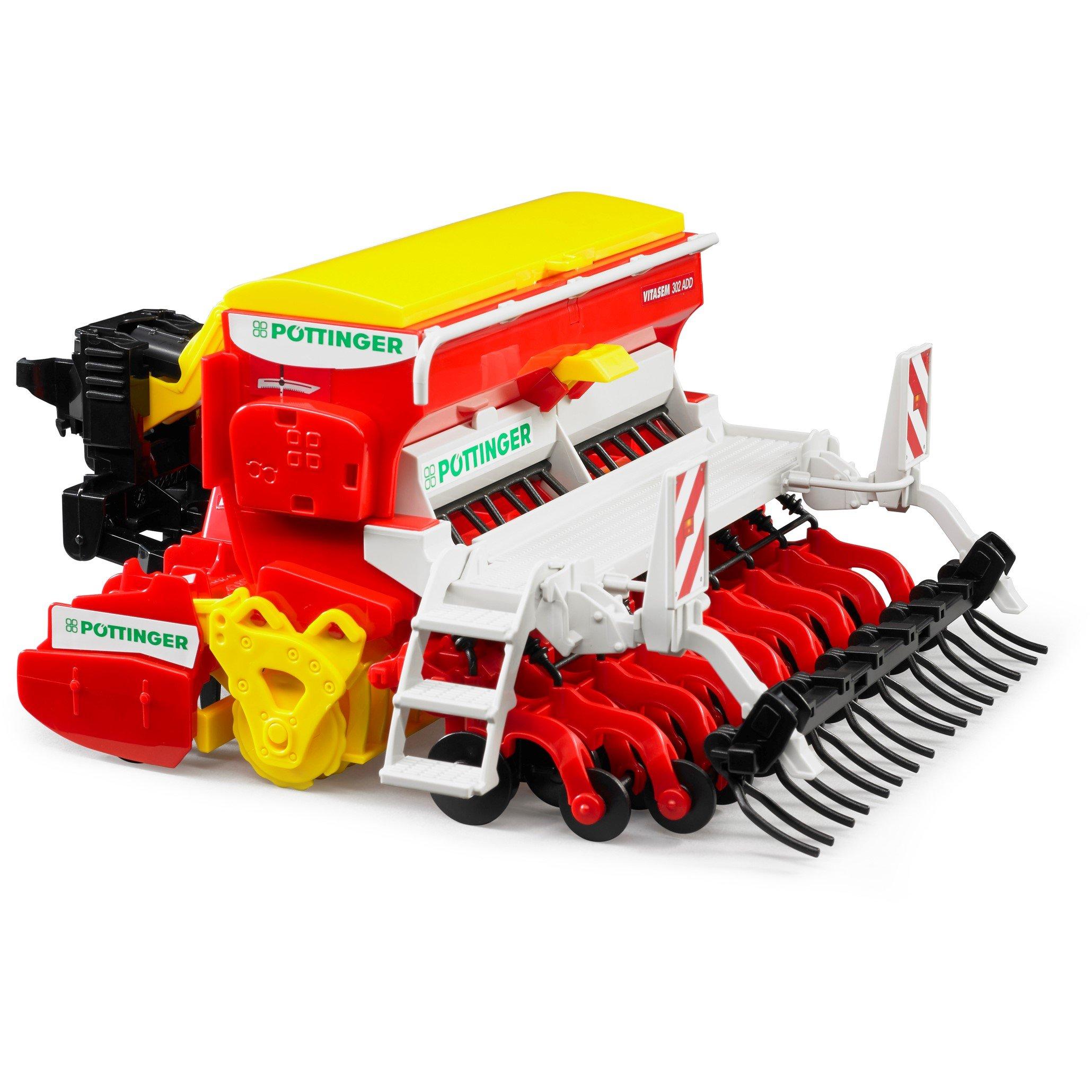 Multi - Bruder - Bruder 1:16 P¿ttinger Vitasem 302 ADD harrow-mount - 4