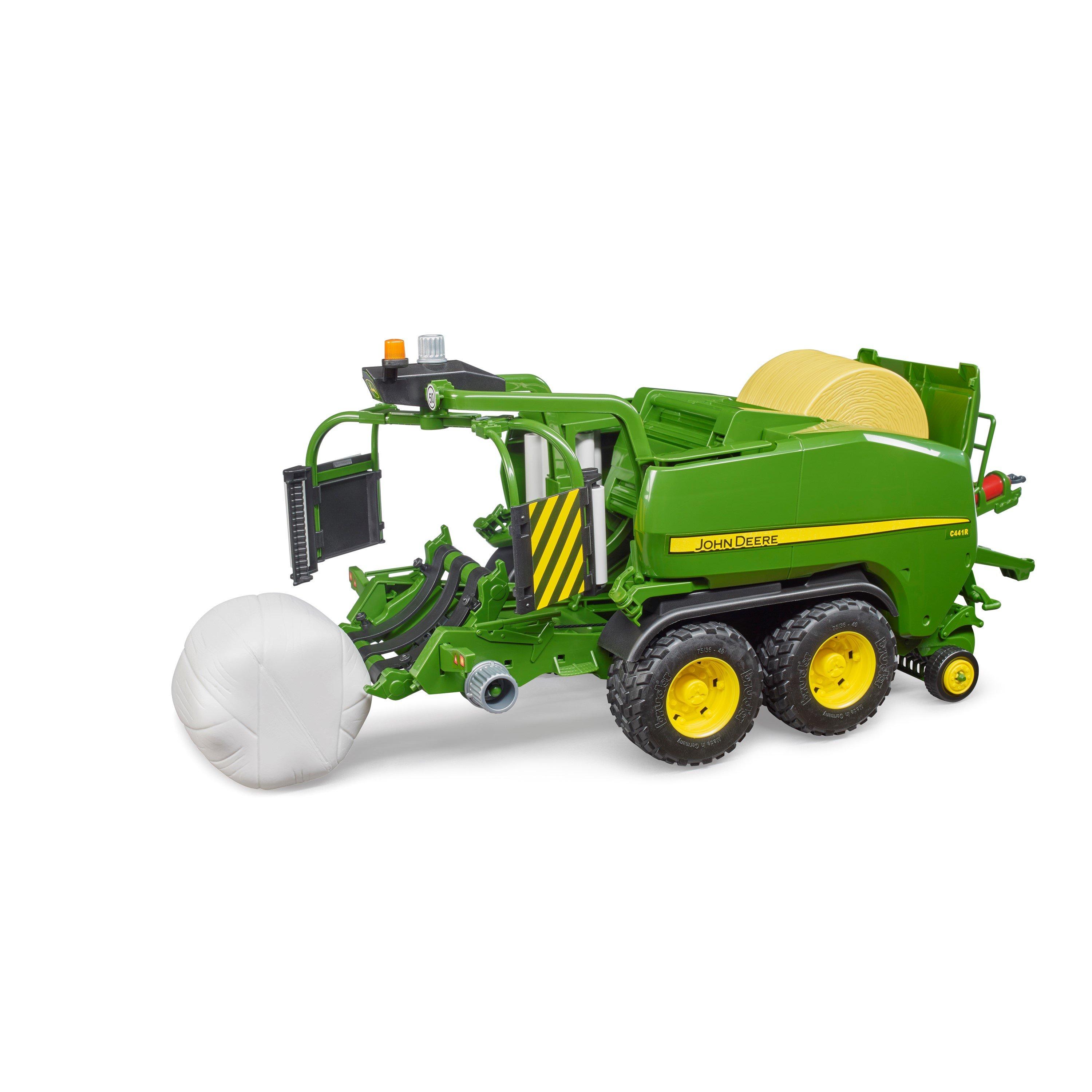 Multi - Bruder - Bruder 1:16 John Deere wrapping chamber baler C441 - 3
