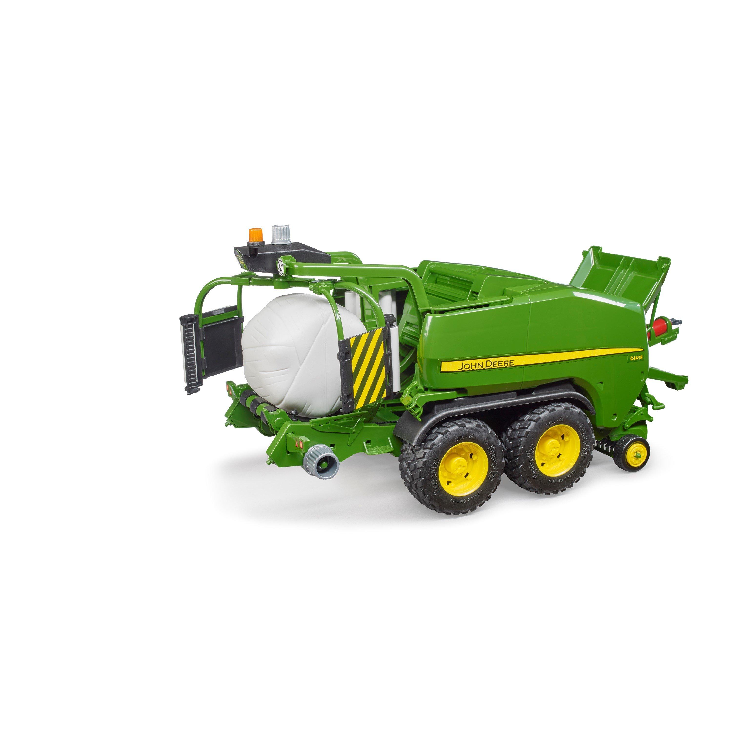 Multi - Bruder - Bruder 1:16 John Deere wrapping chamber baler C441 - 5
