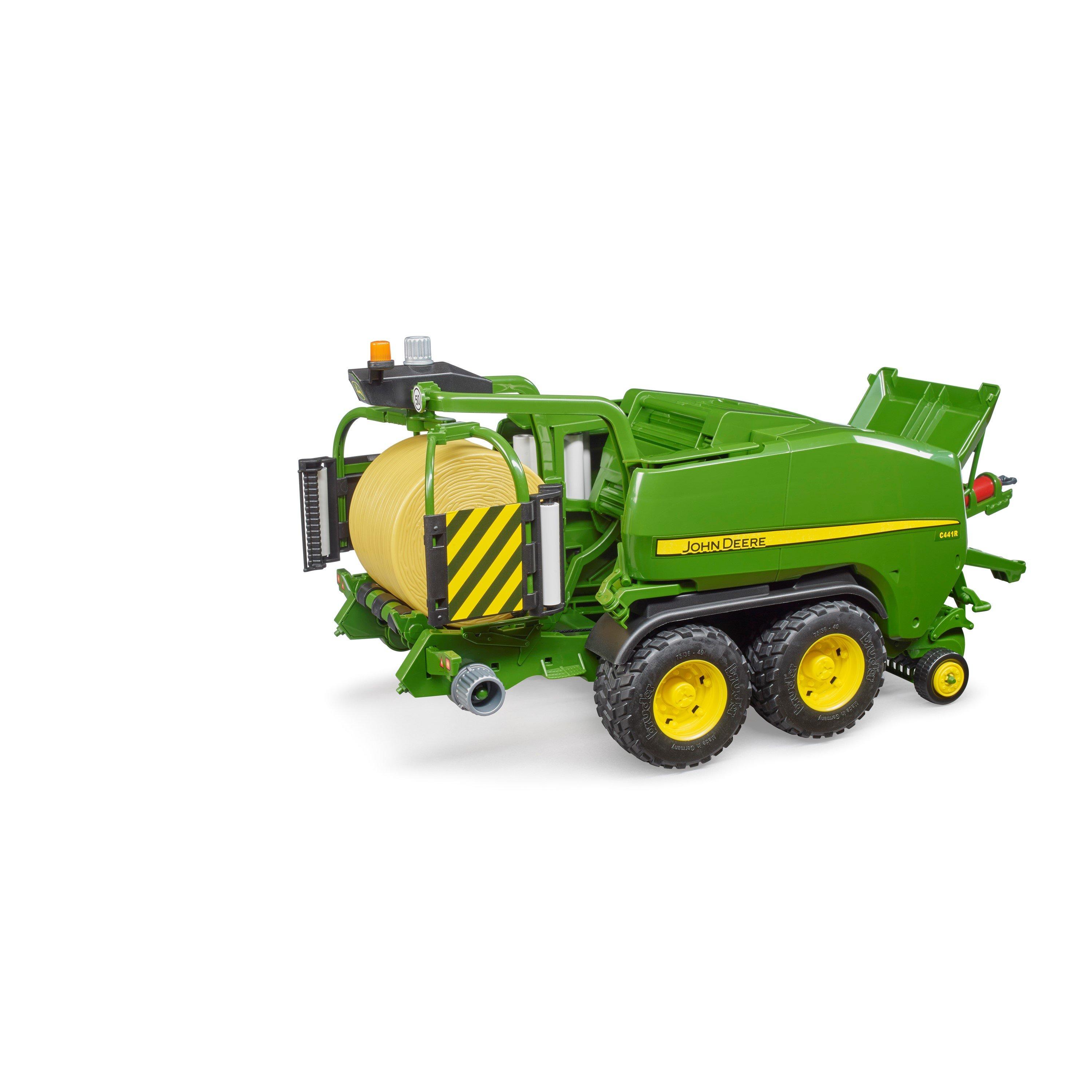 Multi - Bruder - Bruder 1:16 John Deere wrapping chamber baler C441 - 7