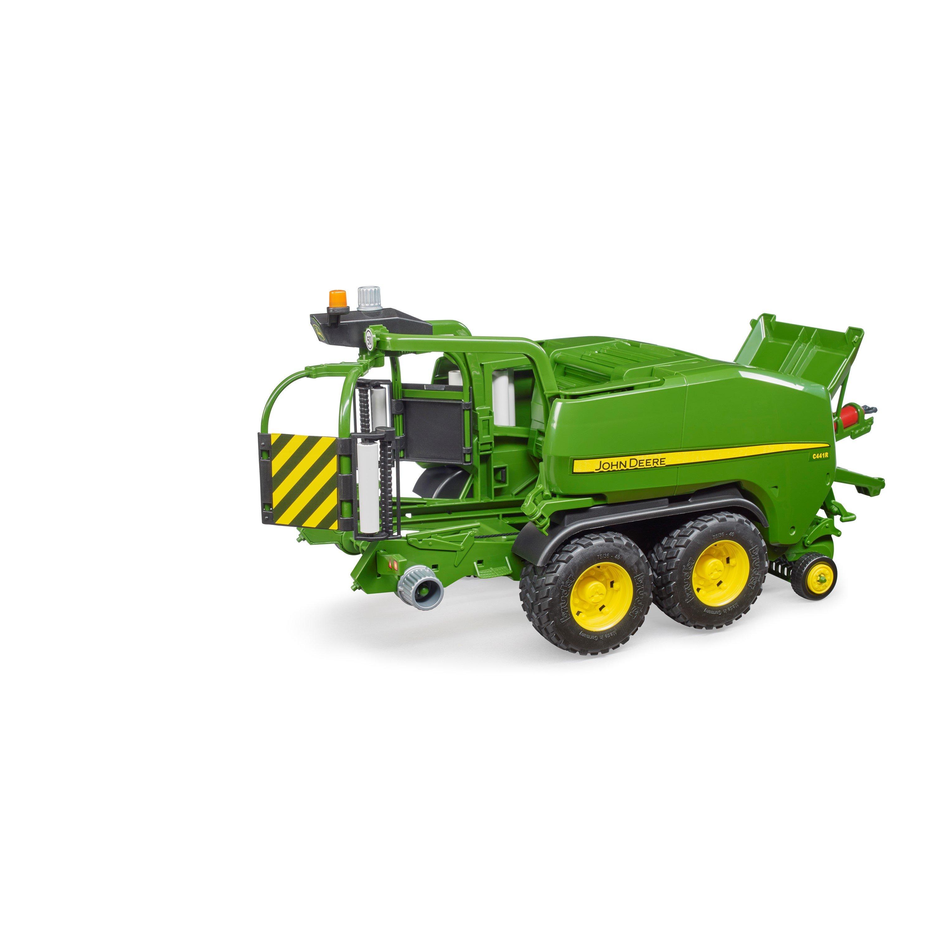 Multi - Bruder - Bruder 1:16 John Deere wrapping chamber baler C441 - 9