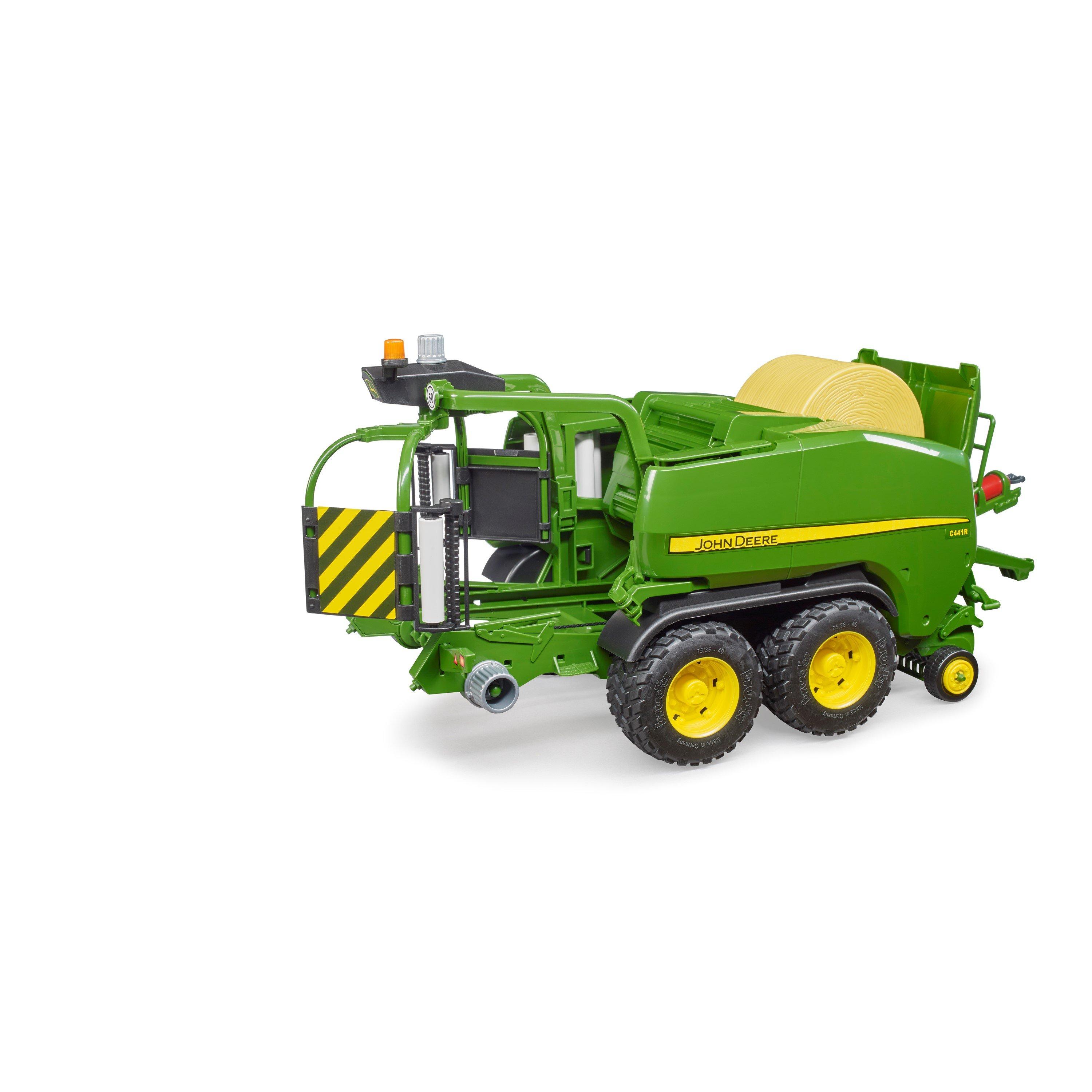 Multi - Bruder - Bruder 1:16 John Deere wrapping chamber baler C441 - 10