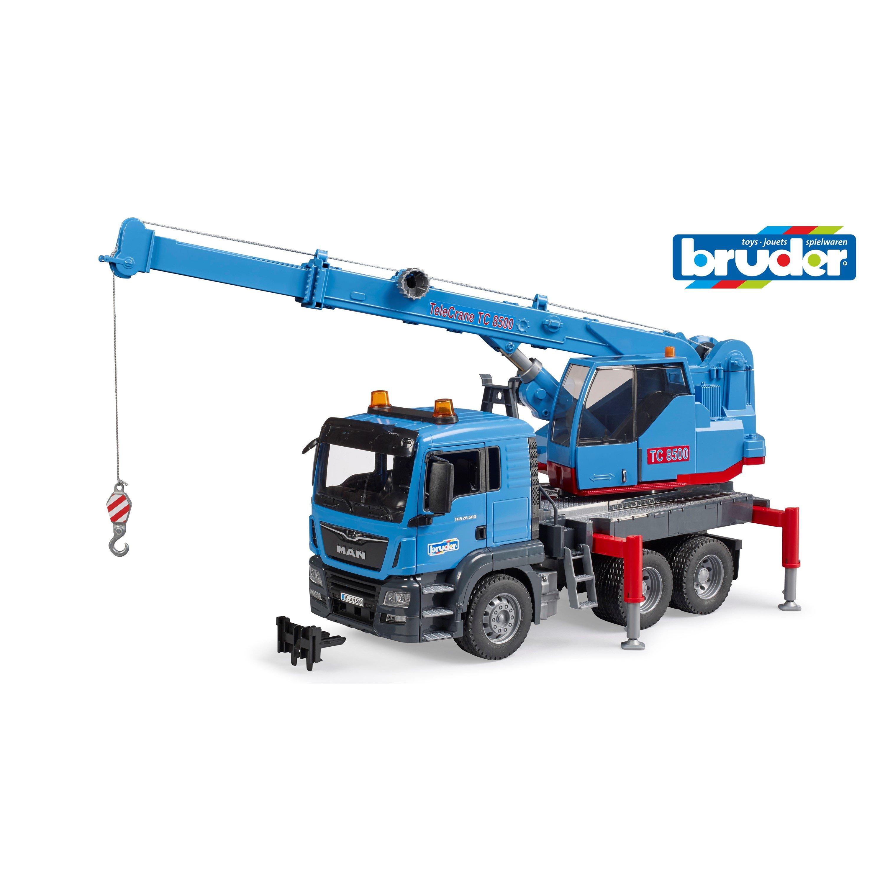 Multi - Bruder - Bruder 1:16 MAN TGS Crane truck ¿ Detailed Vehicle - 1