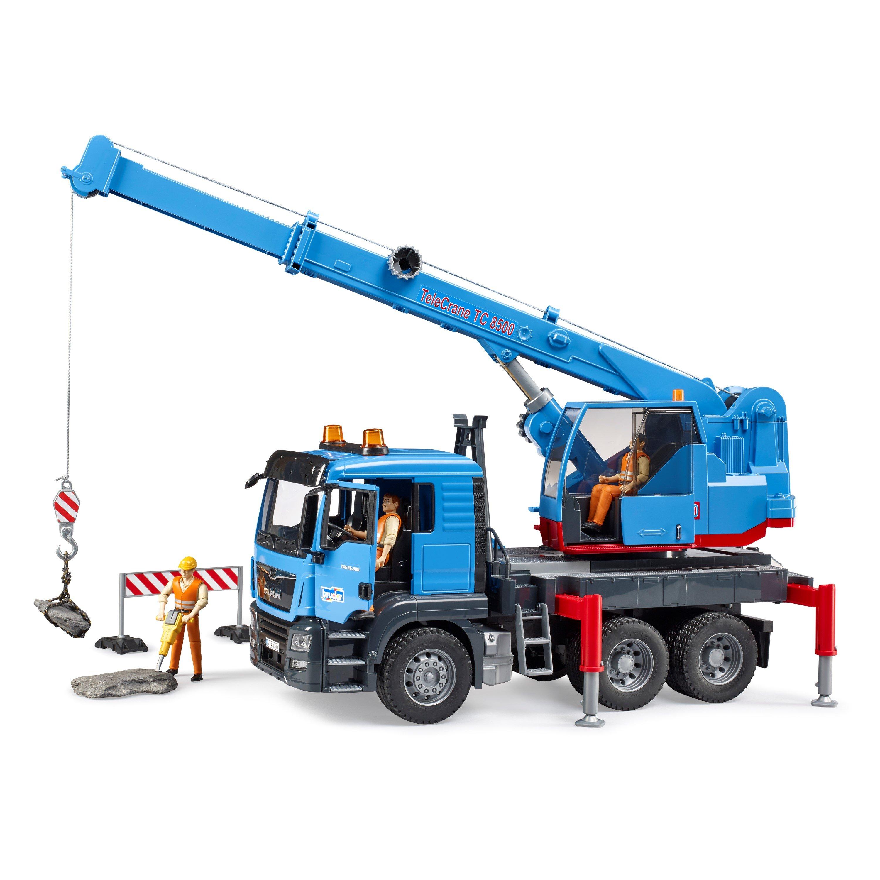 Multi - Bruder - Bruder 1:16 MAN TGS Crane truck ¿ Detailed Vehicle - 3