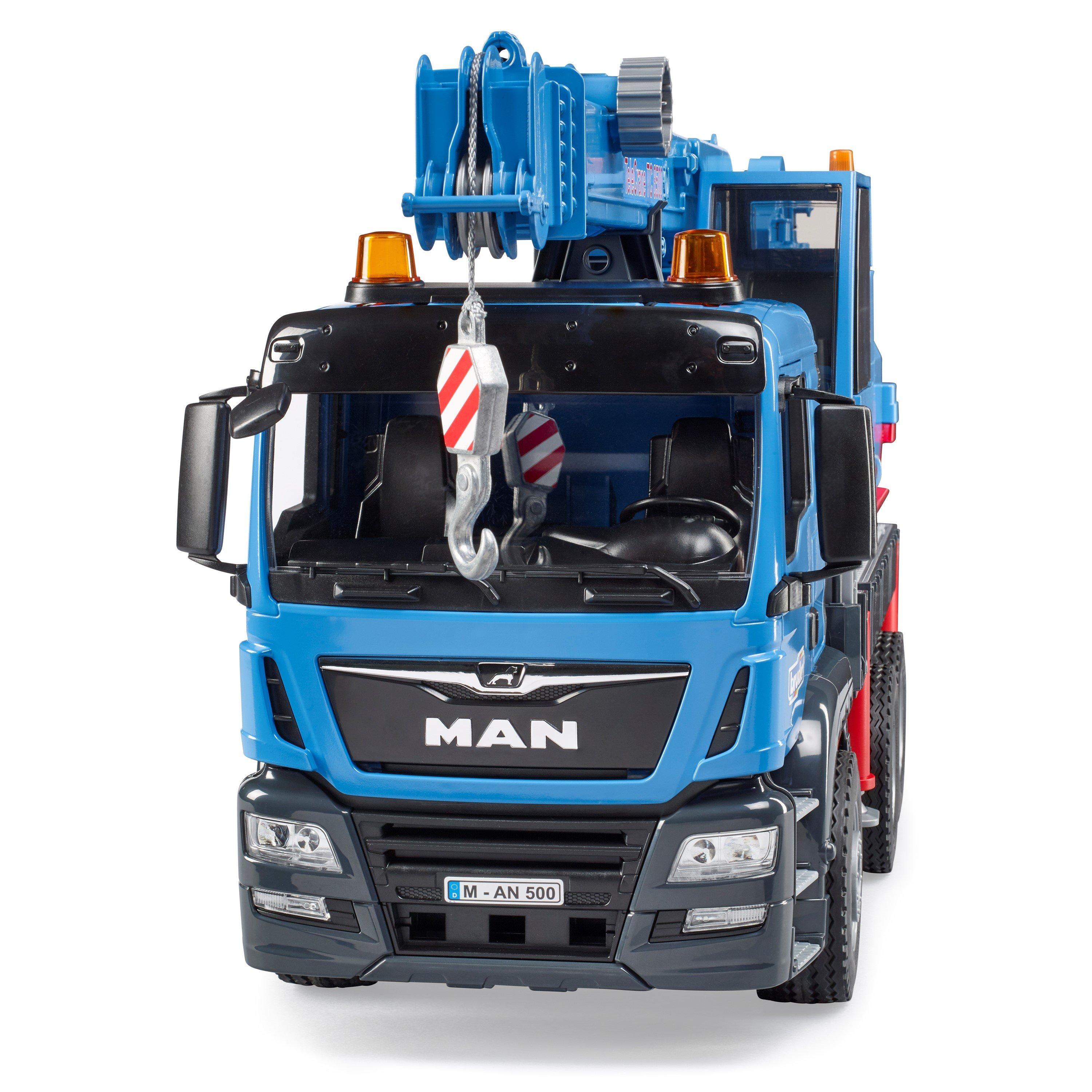 Multi - Bruder - Bruder 1:16 MAN TGS Crane truck ¿ Detailed Vehicle - 4