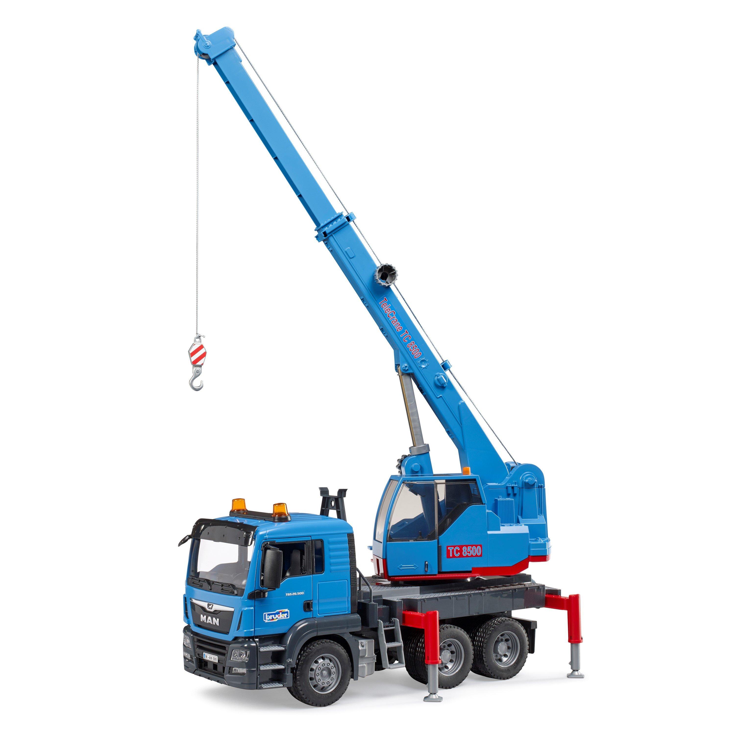 Multi - Bruder - Bruder 1:16 MAN TGS Crane truck ¿ Detailed Vehicle - 7