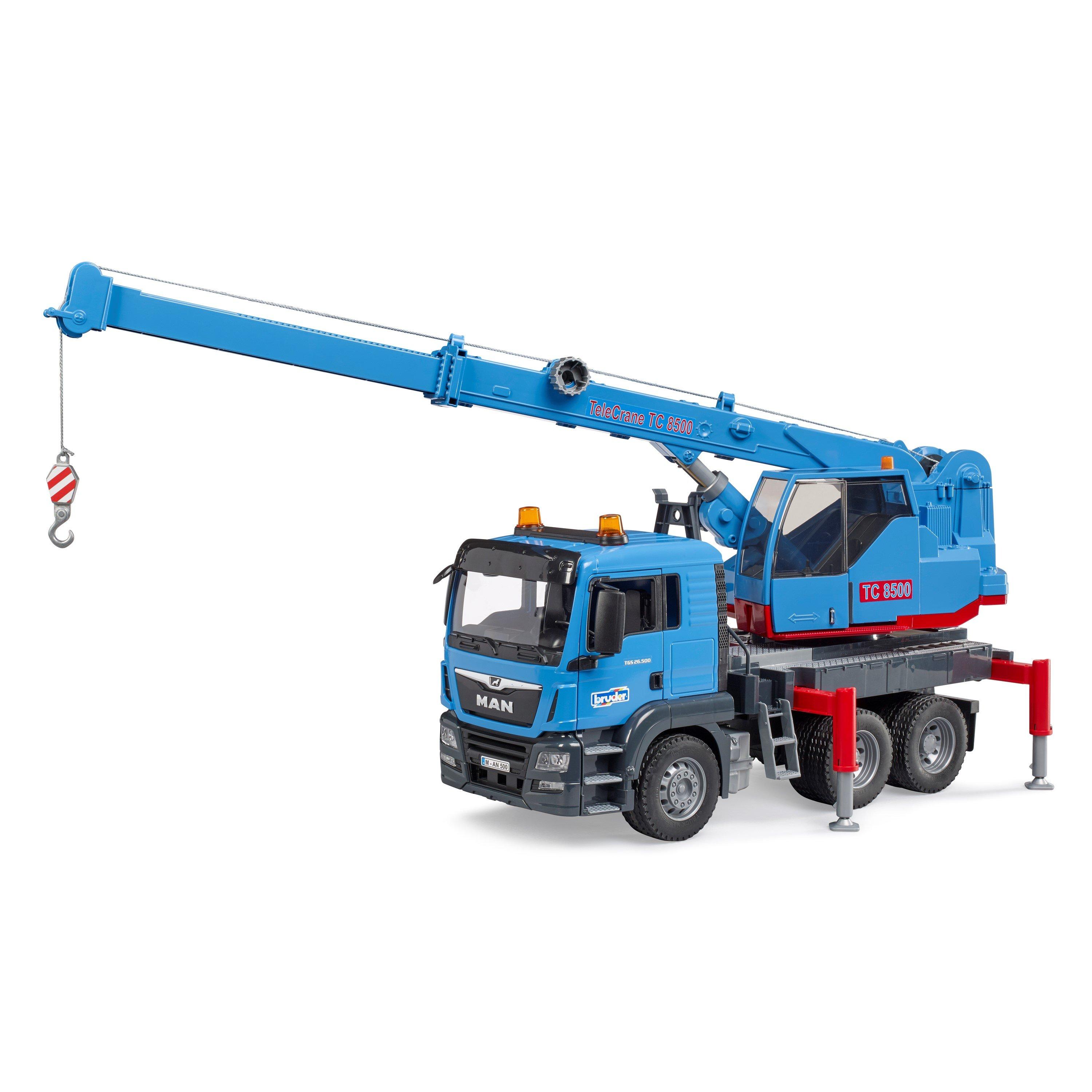 Multi - Bruder - Bruder 1:16 MAN TGS Crane truck ¿ Detailed Vehicle - 9