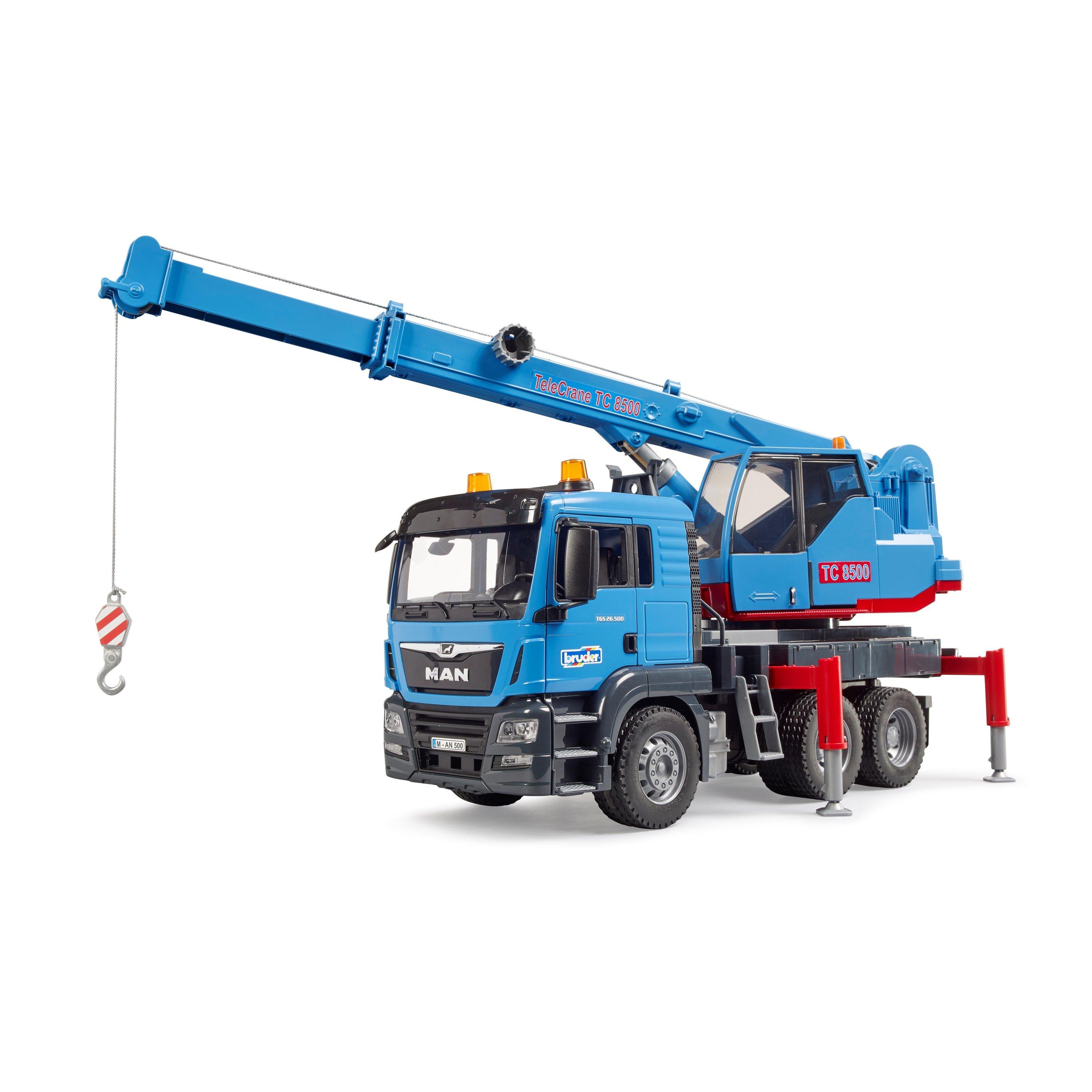 Multi - Bruder - Bruder 1:16 MAN TGS Crane truck ¿ Detailed Vehicle - 10