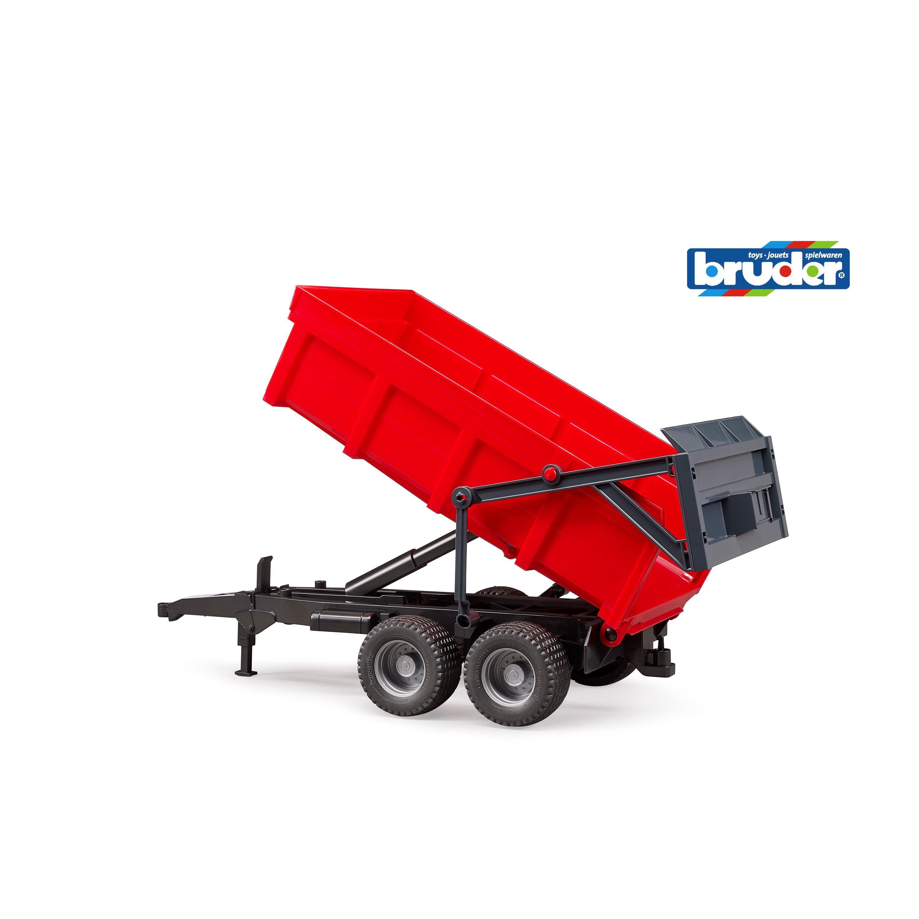 Bruder  Kids 1:16 Tipping Trailer (Red) ¿ Detailed Vehic -  - 01:16