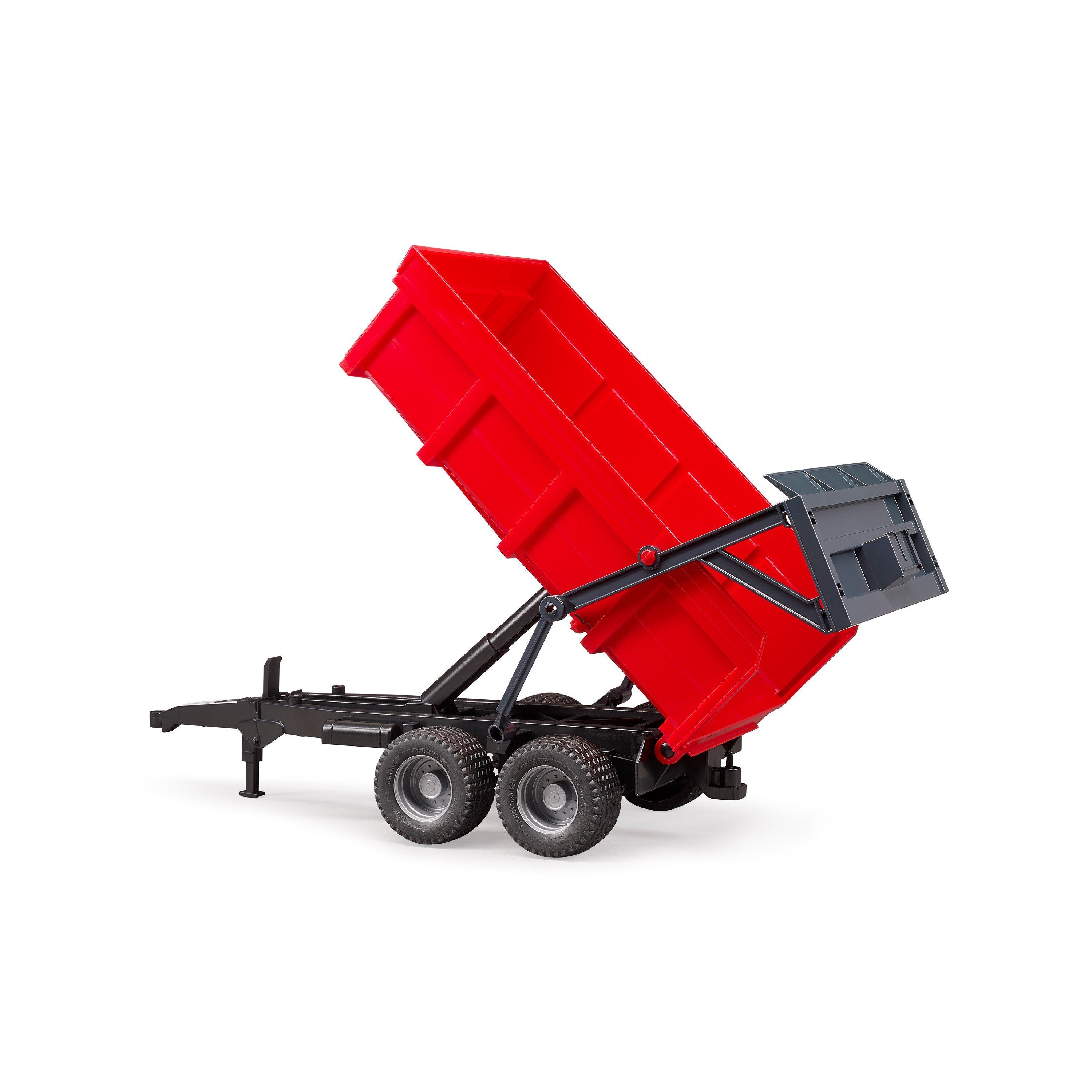 Multi - Bruder - Bruder 1:16 Tipping trailer (red) ¿ Detailed Vehic - 3