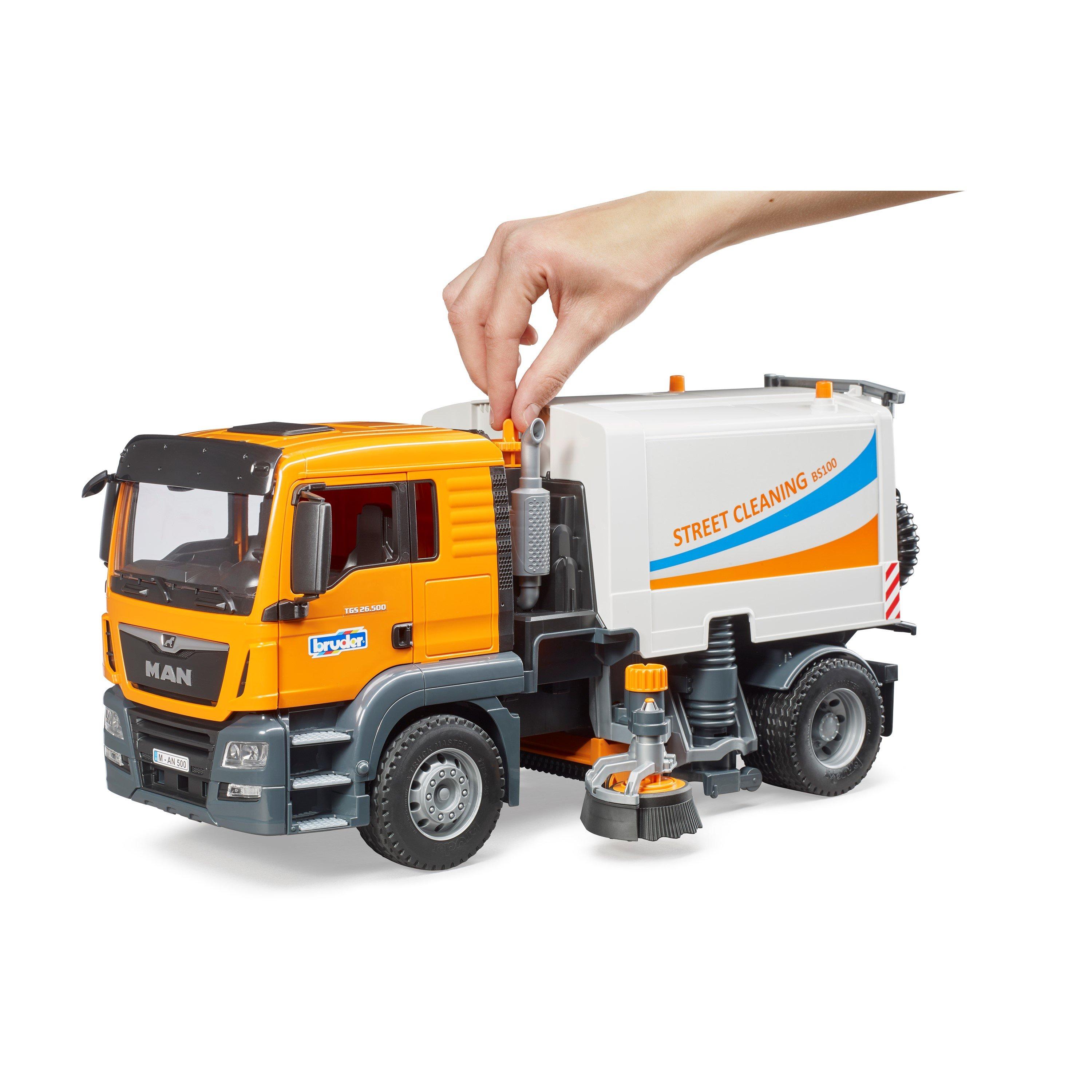 Multi - Bruder - Bruder 1:16 MAN TGS Street Sweeper ¿ Detailed Vehi - 11