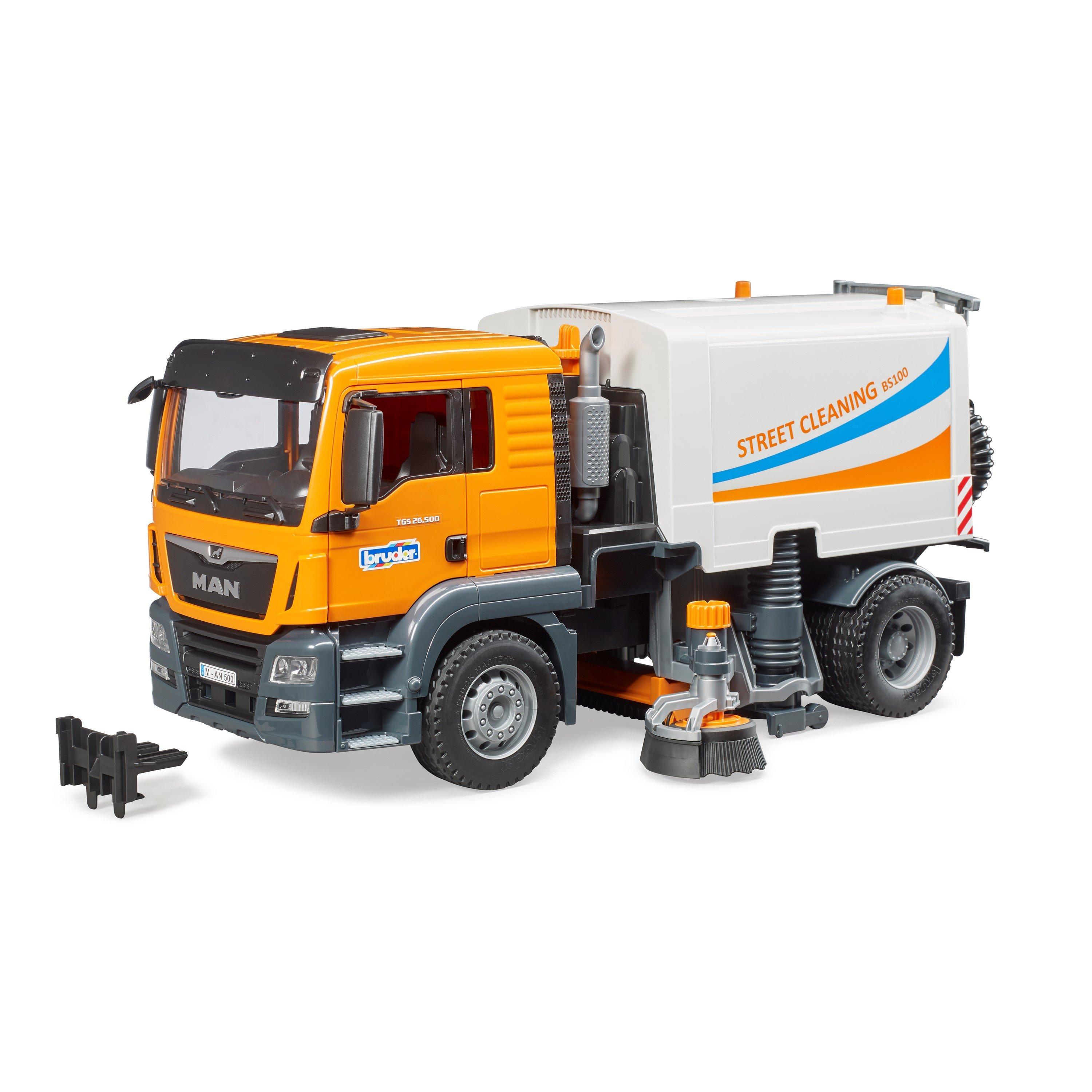 Multi - Bruder - Bruder 1:16 MAN TGS Street Sweeper ¿ Detailed Vehi - 12