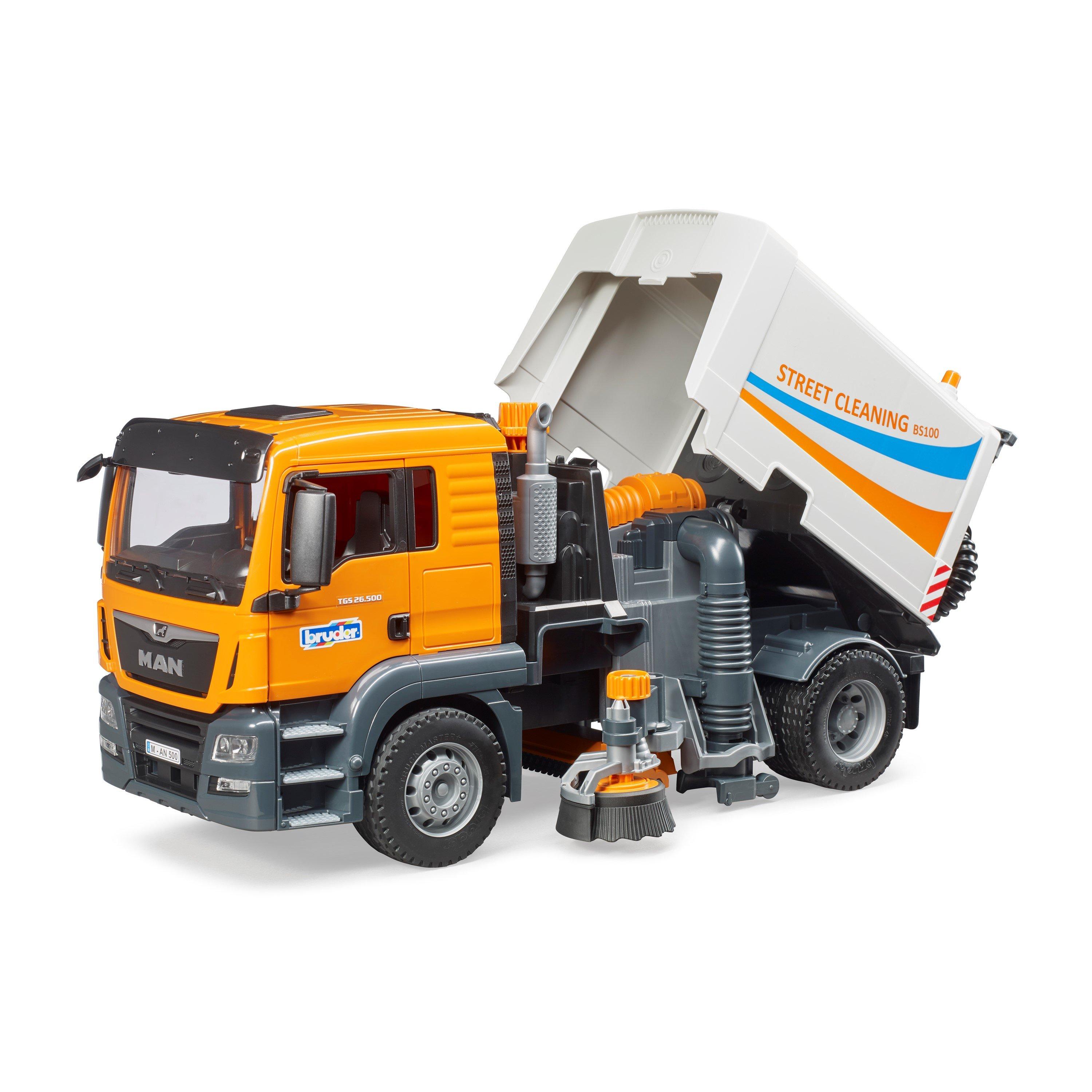 Multi - Bruder - Bruder 1:16 MAN TGS Street Sweeper ¿ Detailed Vehi - 9