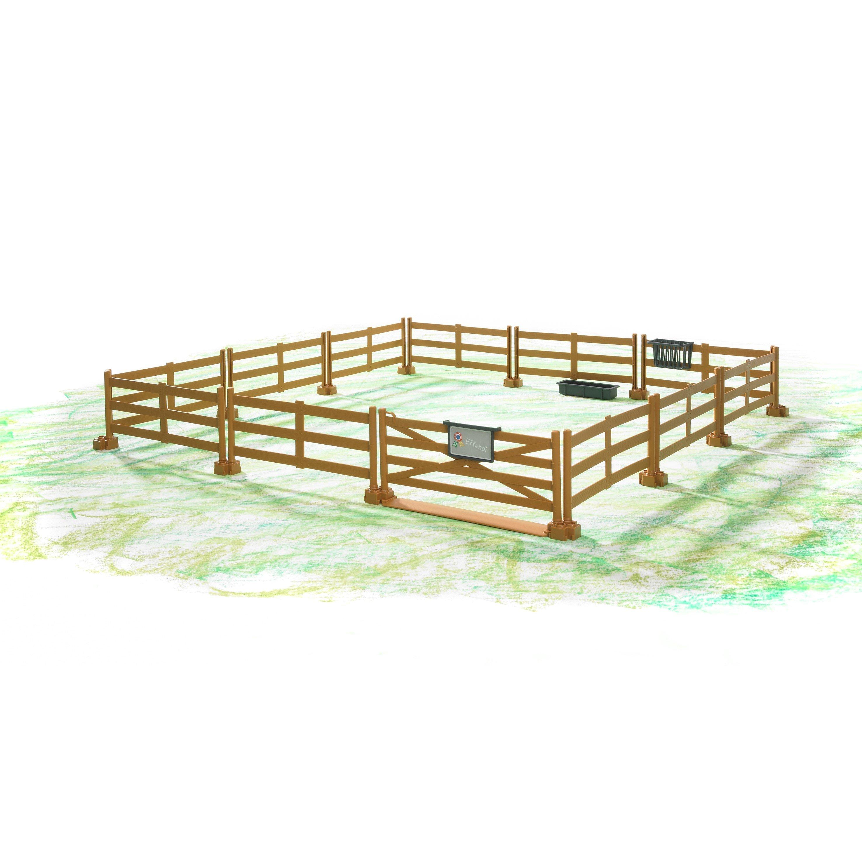 Multi - Bruder - Bruder 1:16 Accessories: Pasture fence (brown) ¿ A - 1
