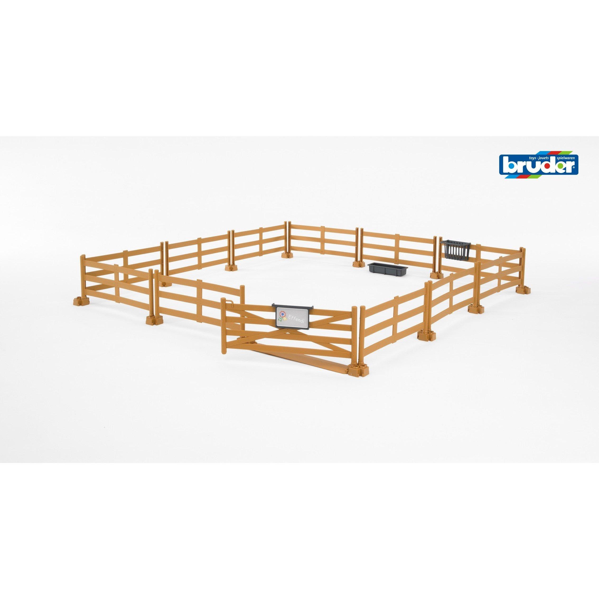 Multi - Bruder - Bruder 1:16 Accessories: Pasture fence (brown) ¿ A - 3