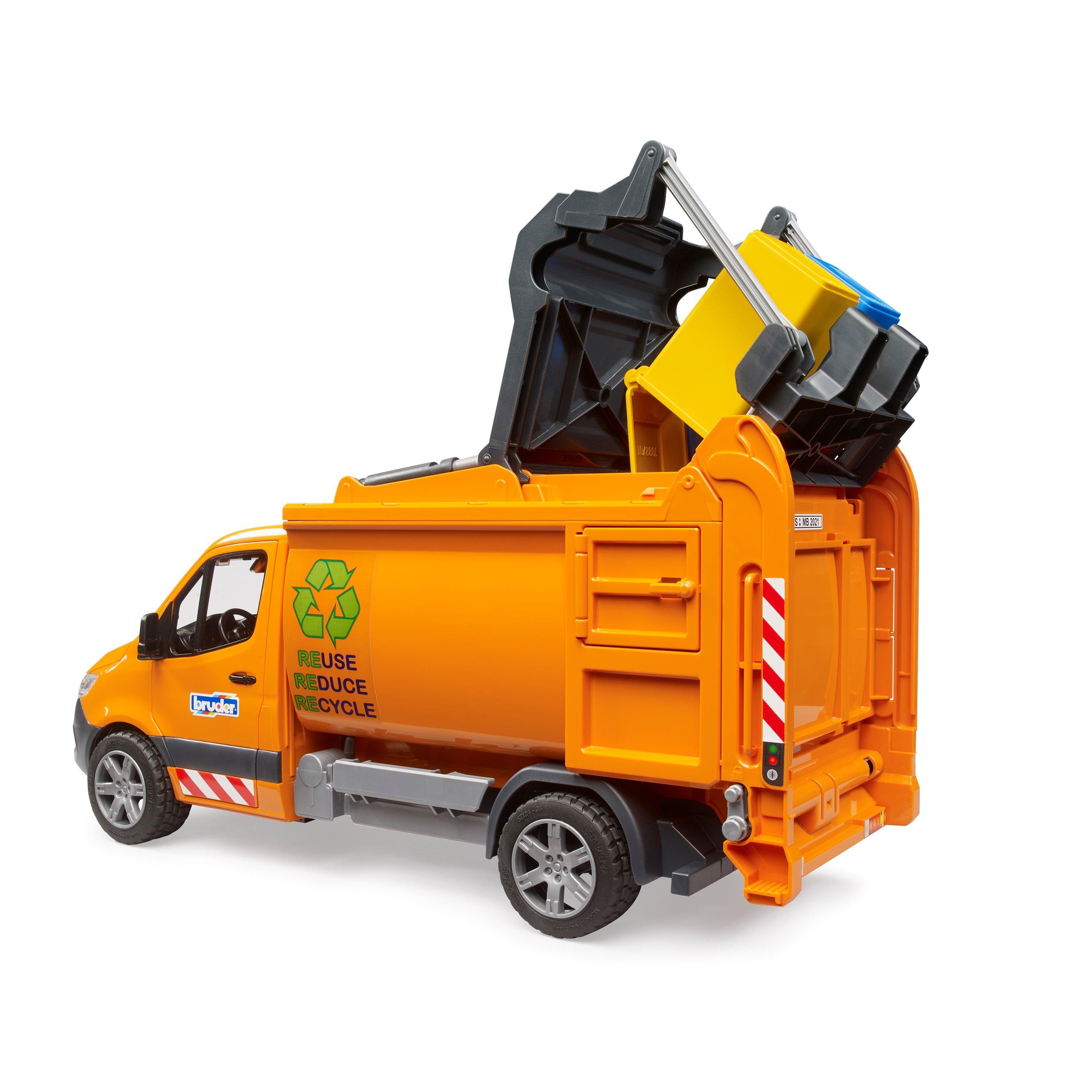 Multi - Bruder - Bruder 1:16 MB Sprinter Municipal garbage truck ¿ - 2