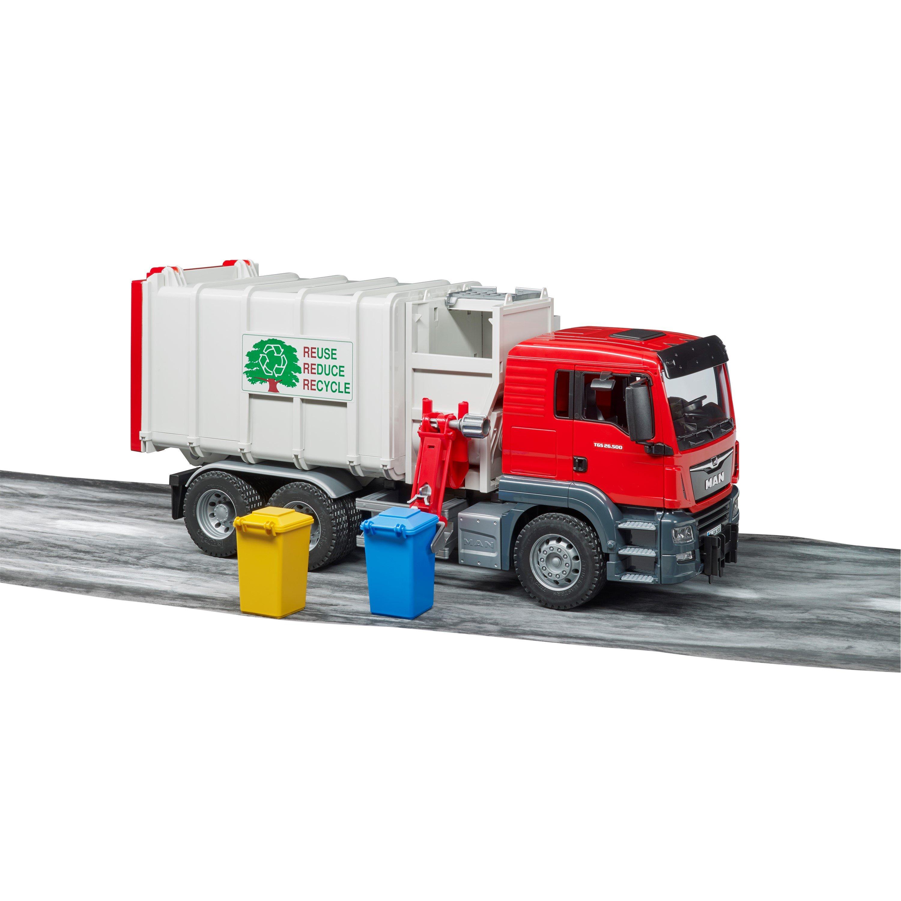 Multi - Bruder - Bruder 1:16 MAN TGS Side loading garbage truck ¿ D - 2