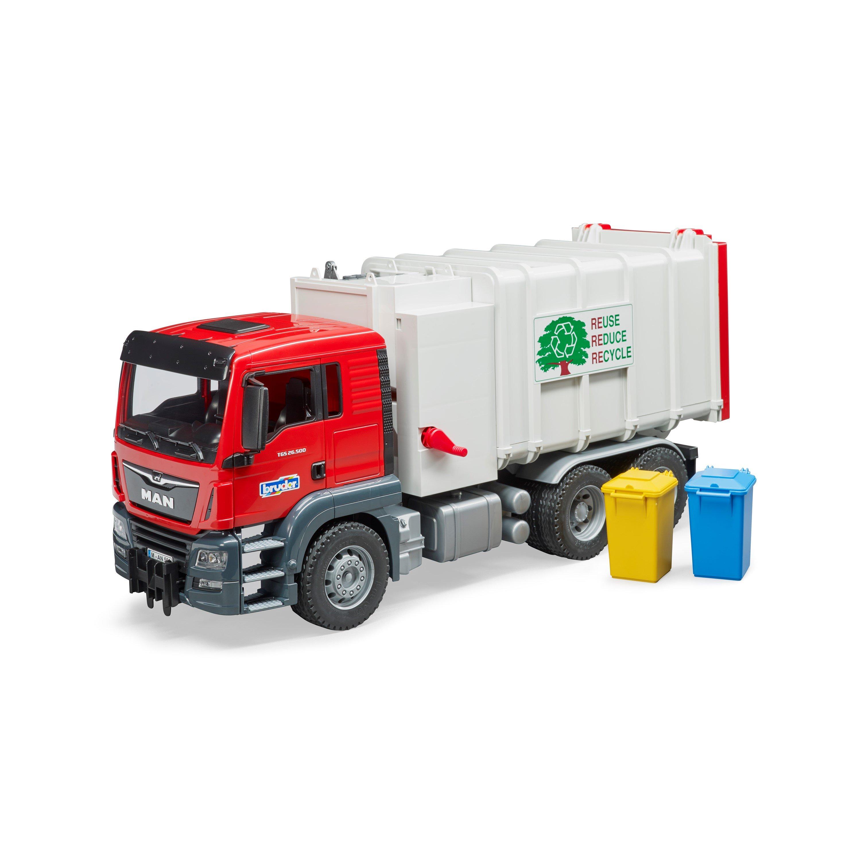 Multi - Bruder - Bruder 1:16 MAN TGS Side loading garbage truck ¿ D - 3