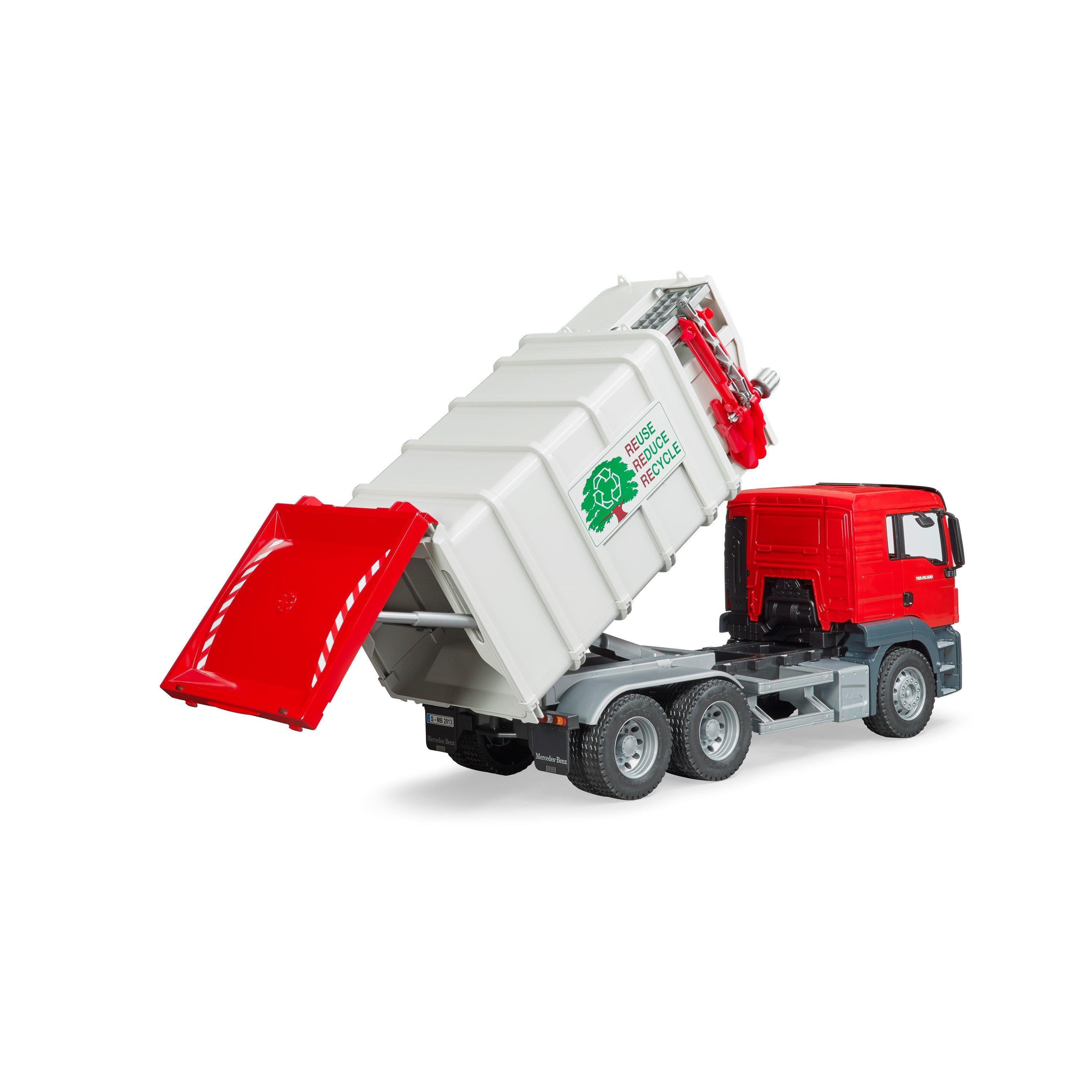 Multi - Bruder - Bruder 1:16 MAN TGS Side loading garbage truck ¿ D - 4