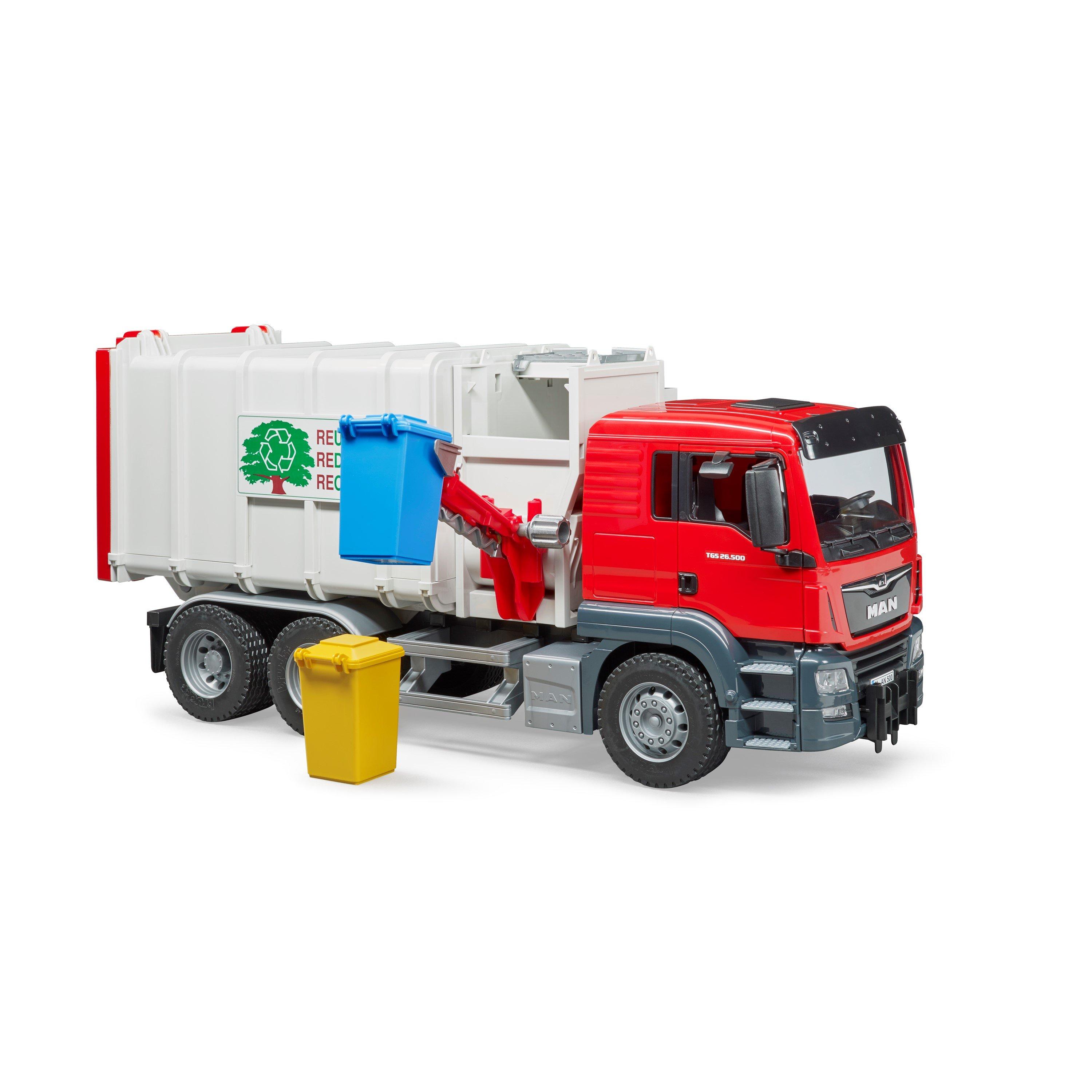 Multi - Bruder - Bruder 1:16 MAN TGS Side loading garbage truck ¿ D - 5